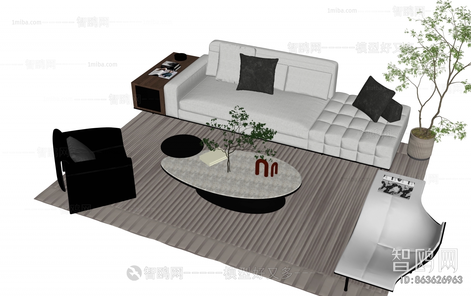 Modern Sofa Combination