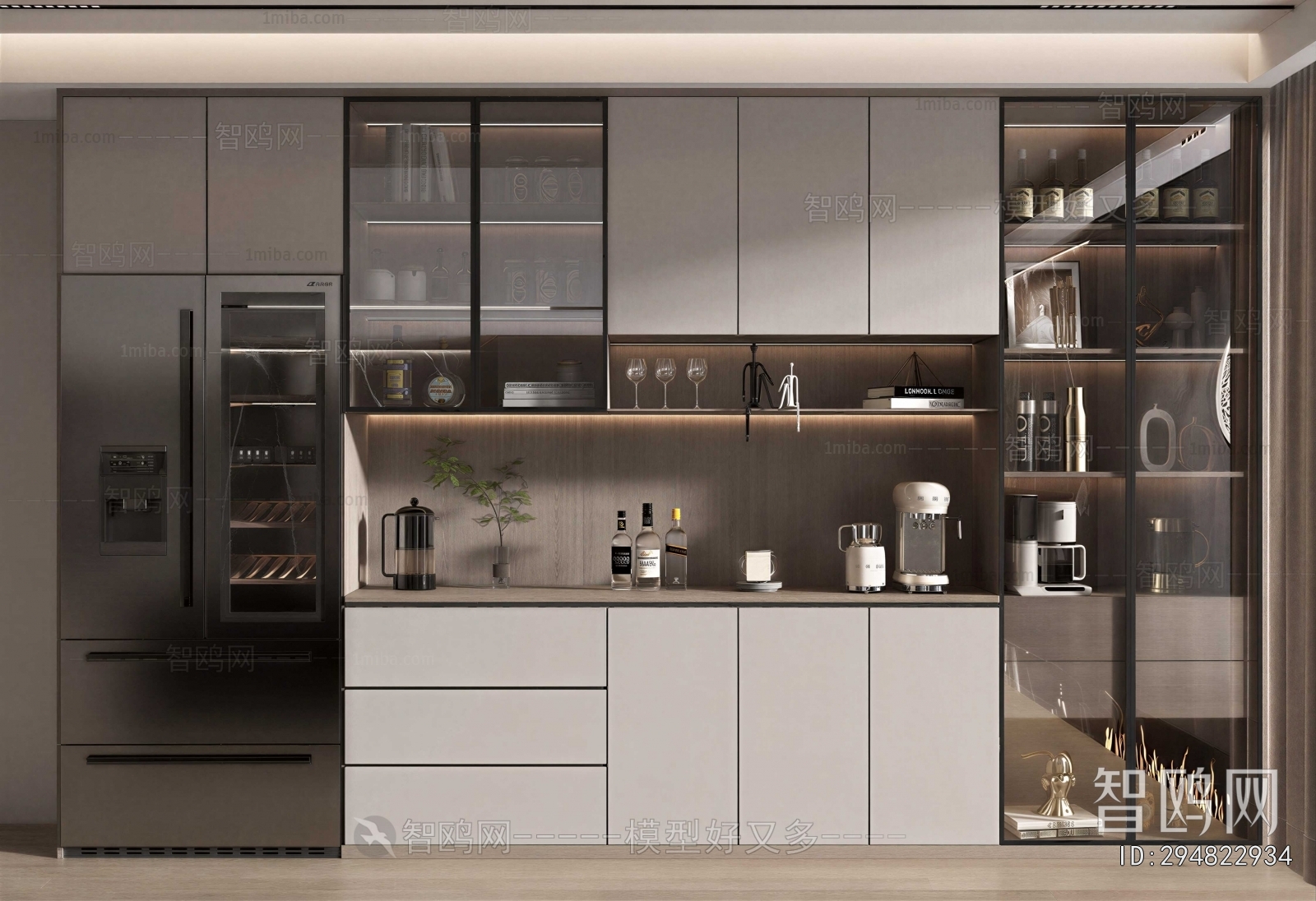 Modern Wine Cabinet