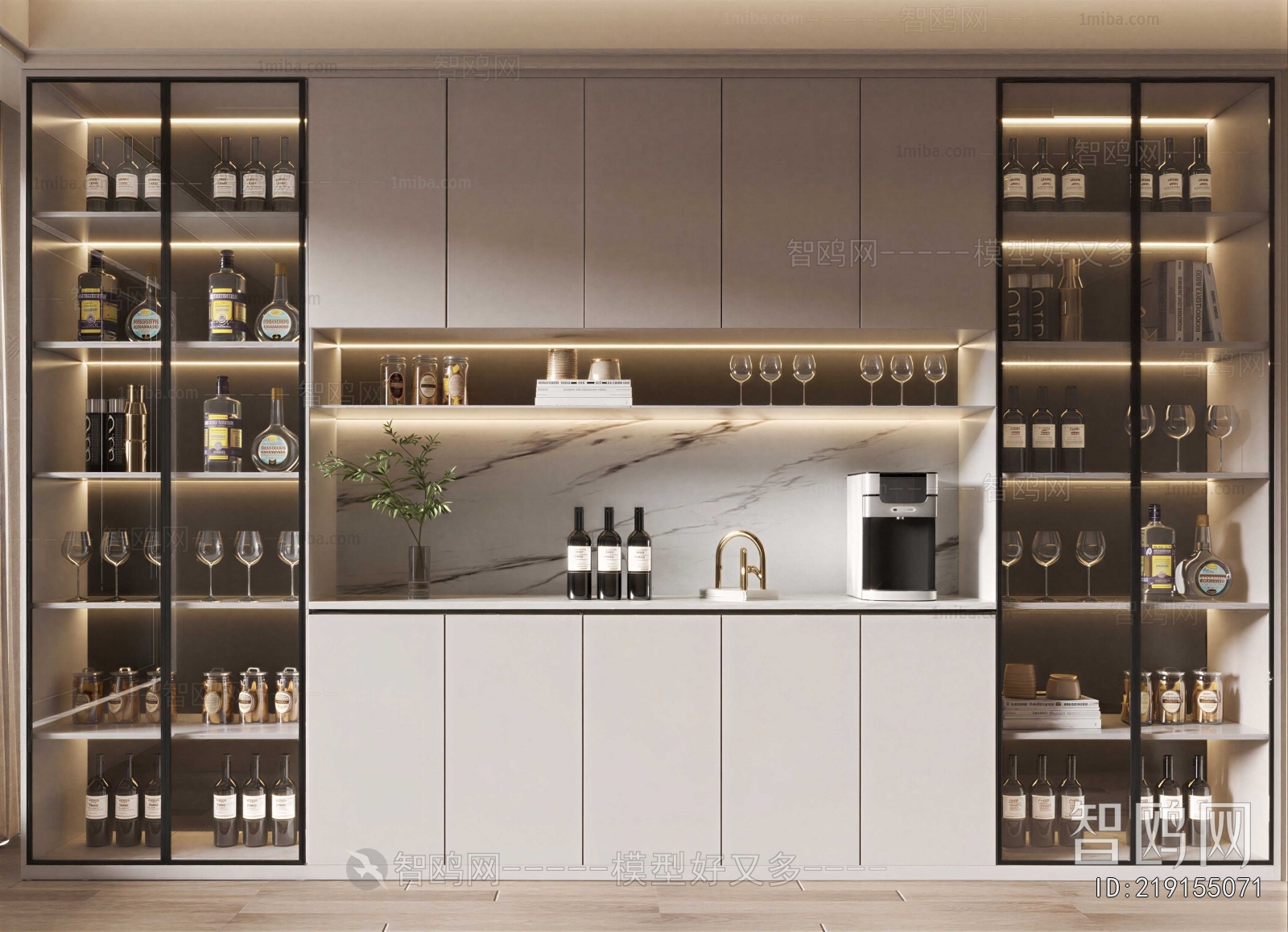 Modern Wine Cabinet