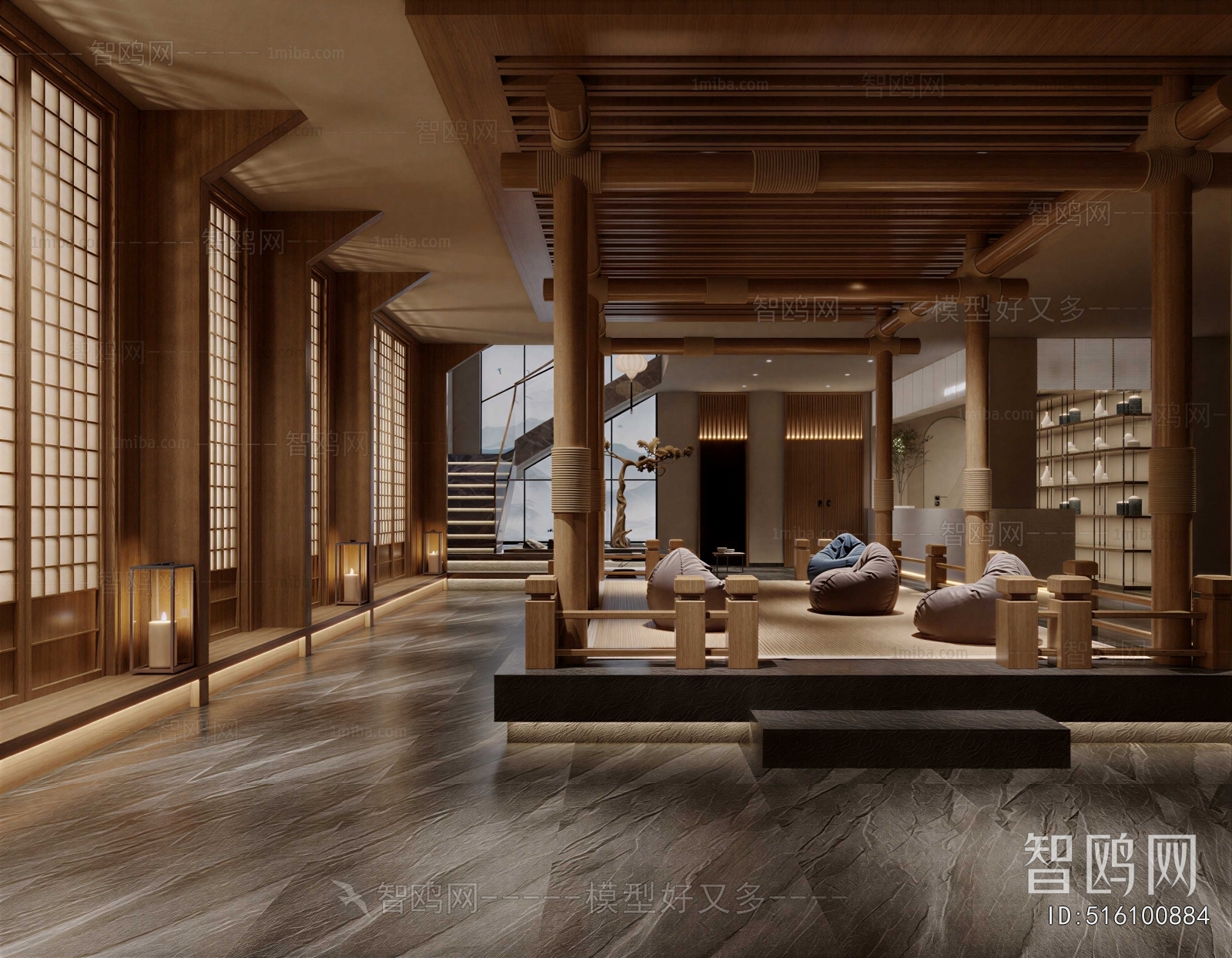 New Chinese Style Rest And Entertainment