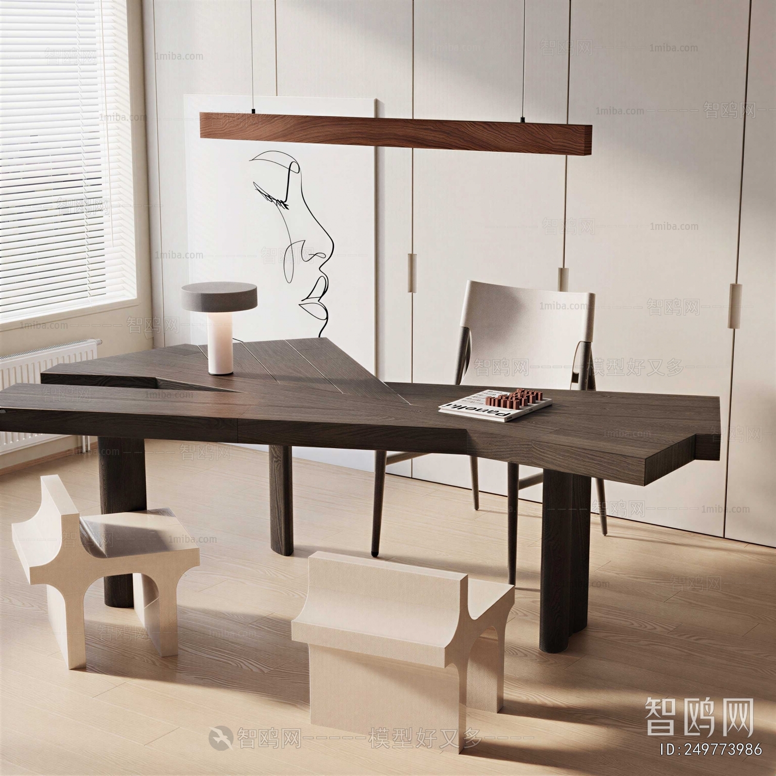 Modern Computer Desk And Chair