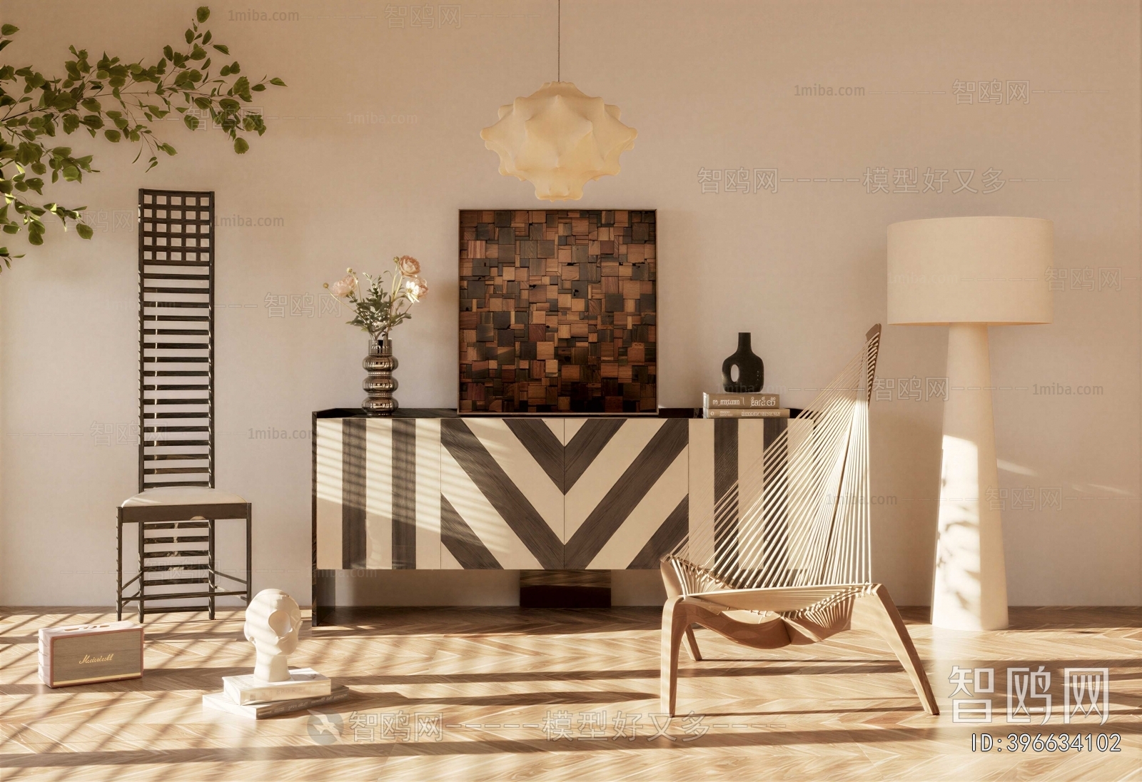 Modern Entrance Cabinet