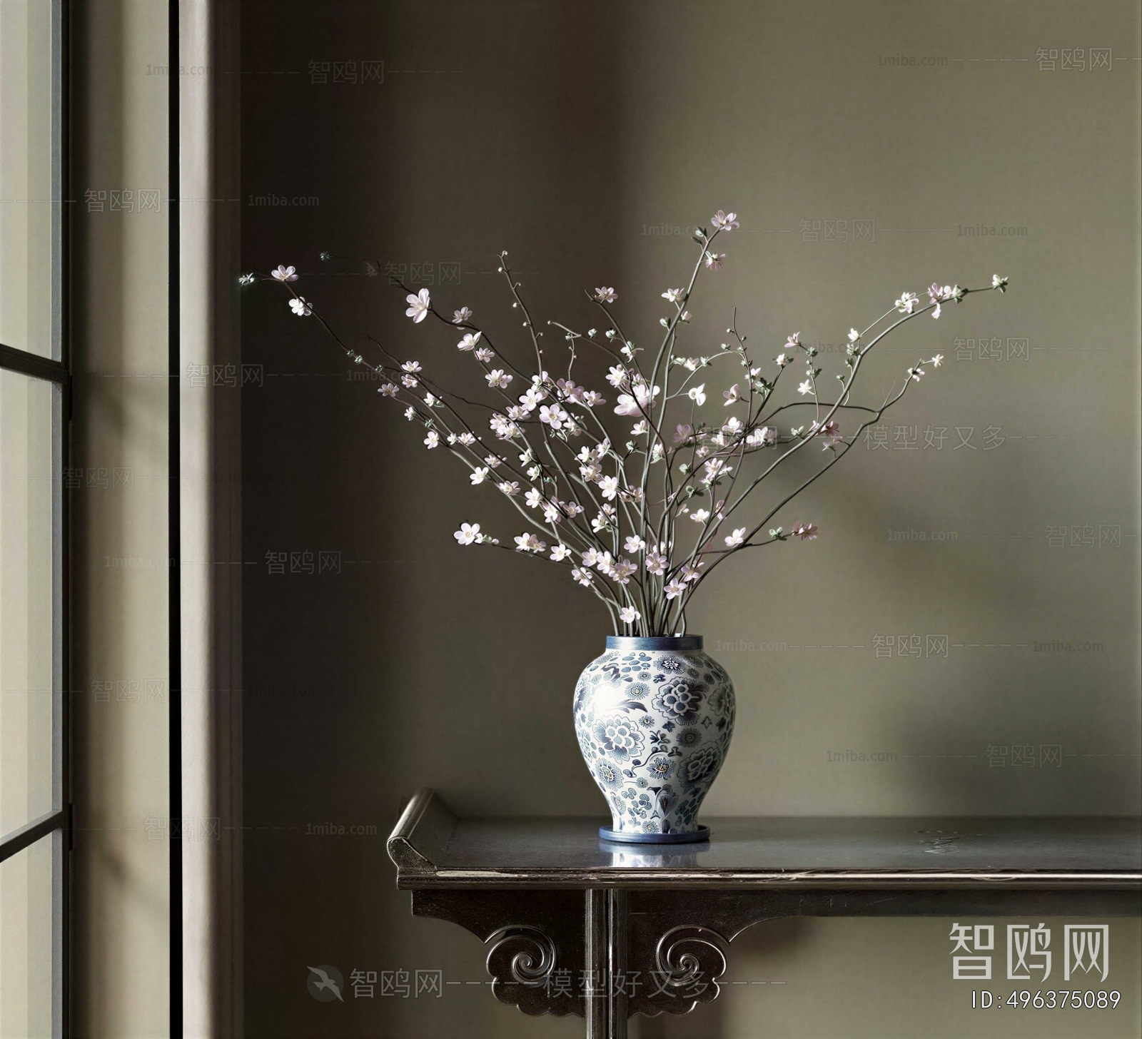New Chinese Style Flower Arrangement
