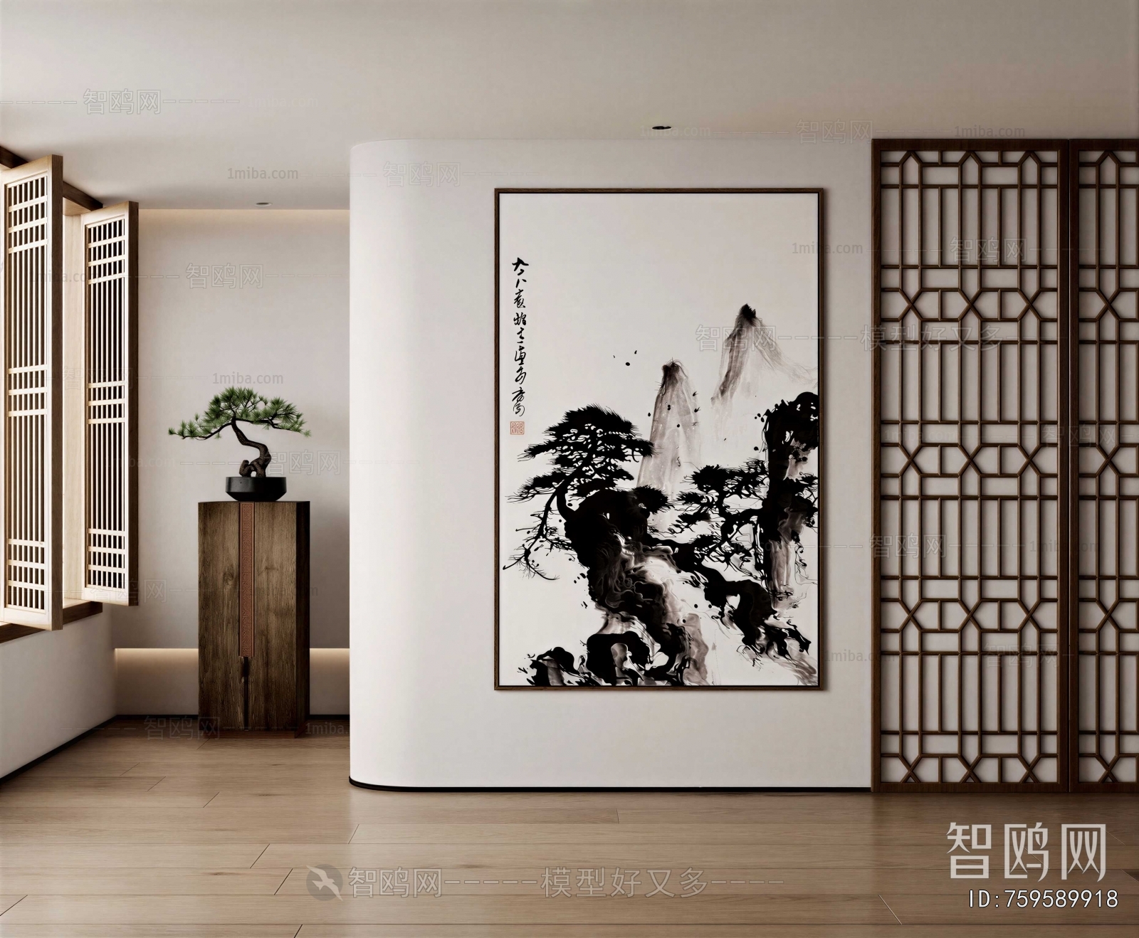 New Chinese Style Painting