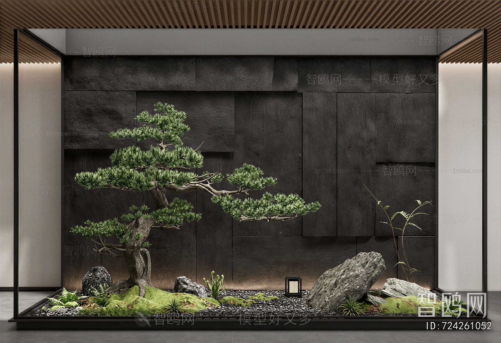 New Chinese Style Plant Landscaping