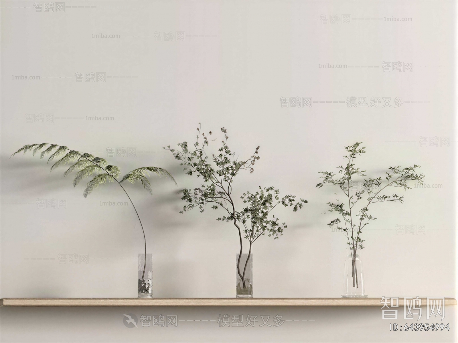 Modern Aquatic Green Plant