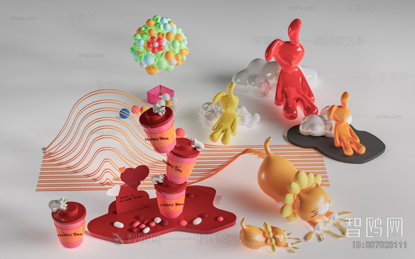 Modern Sculpture Sketch