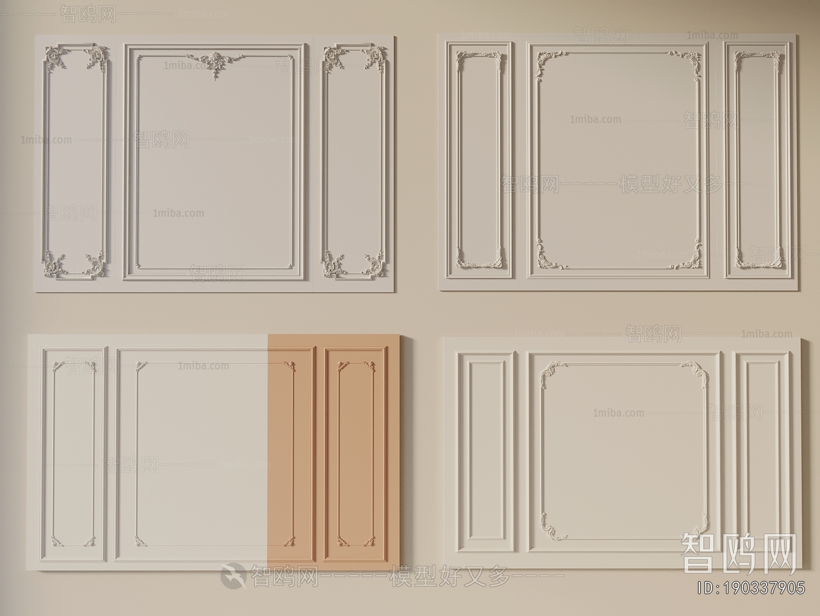 French Style TV Wall