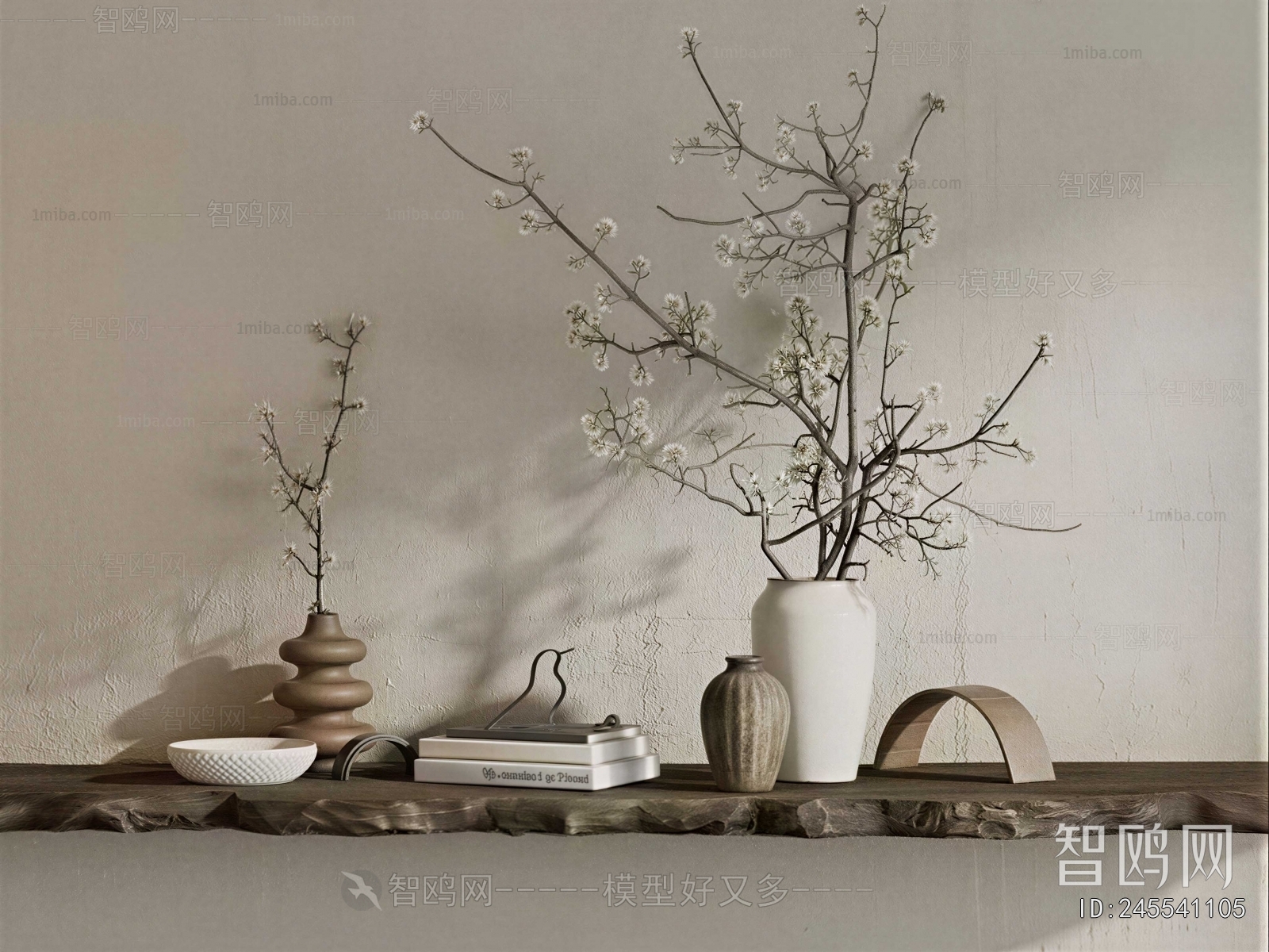 Wabi-sabi Style Decorative Set