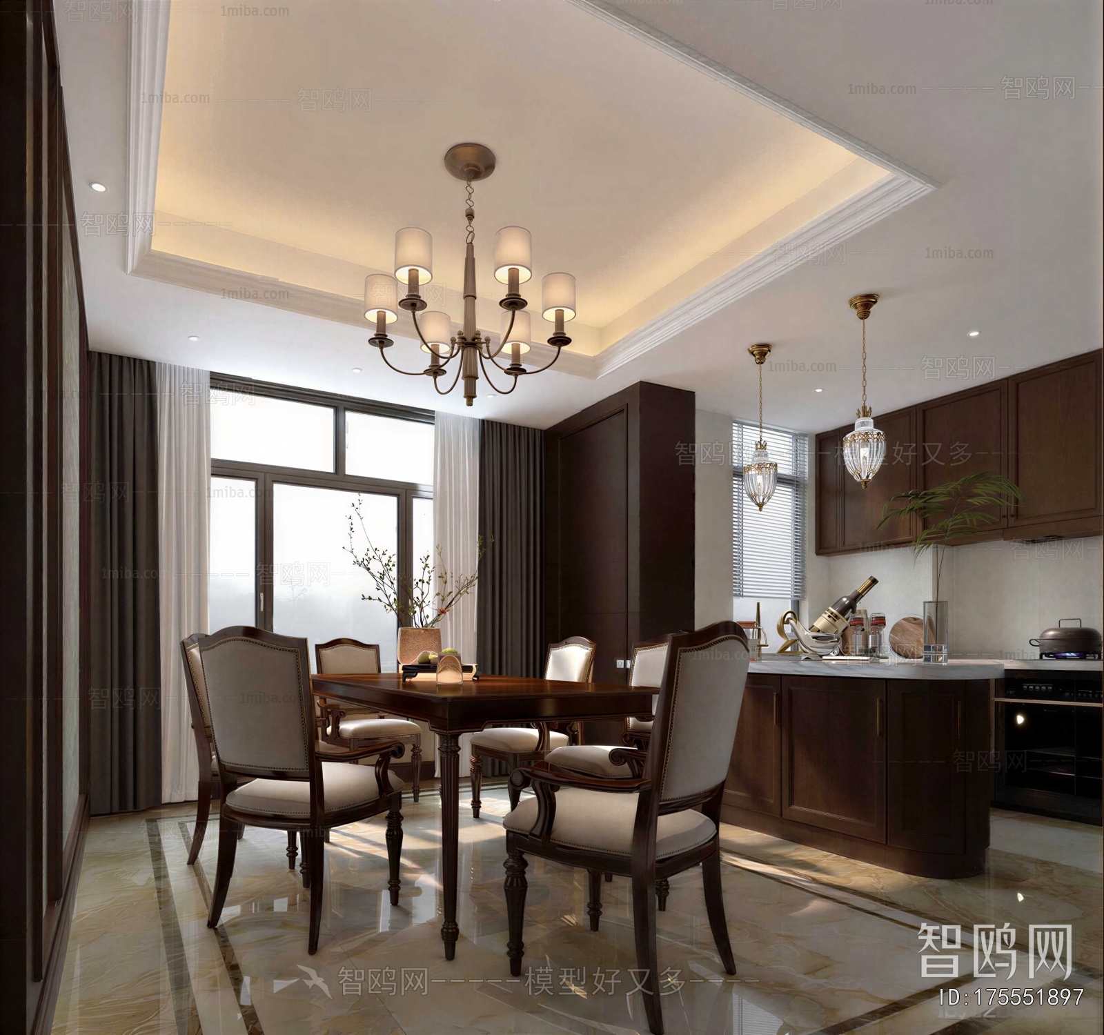 American Style Dining Room