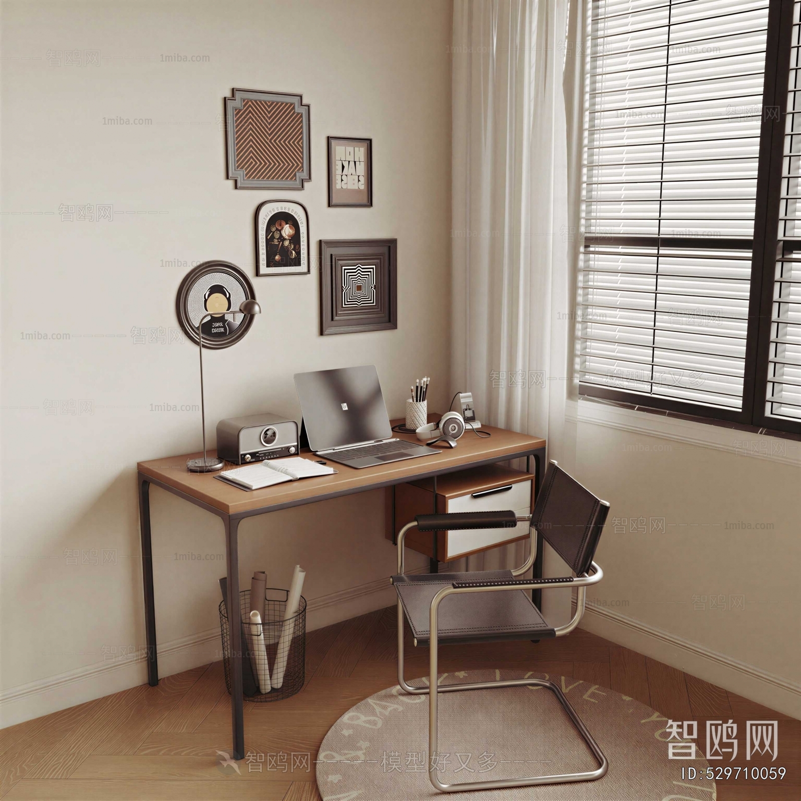 Modern Computer Desk And Chair