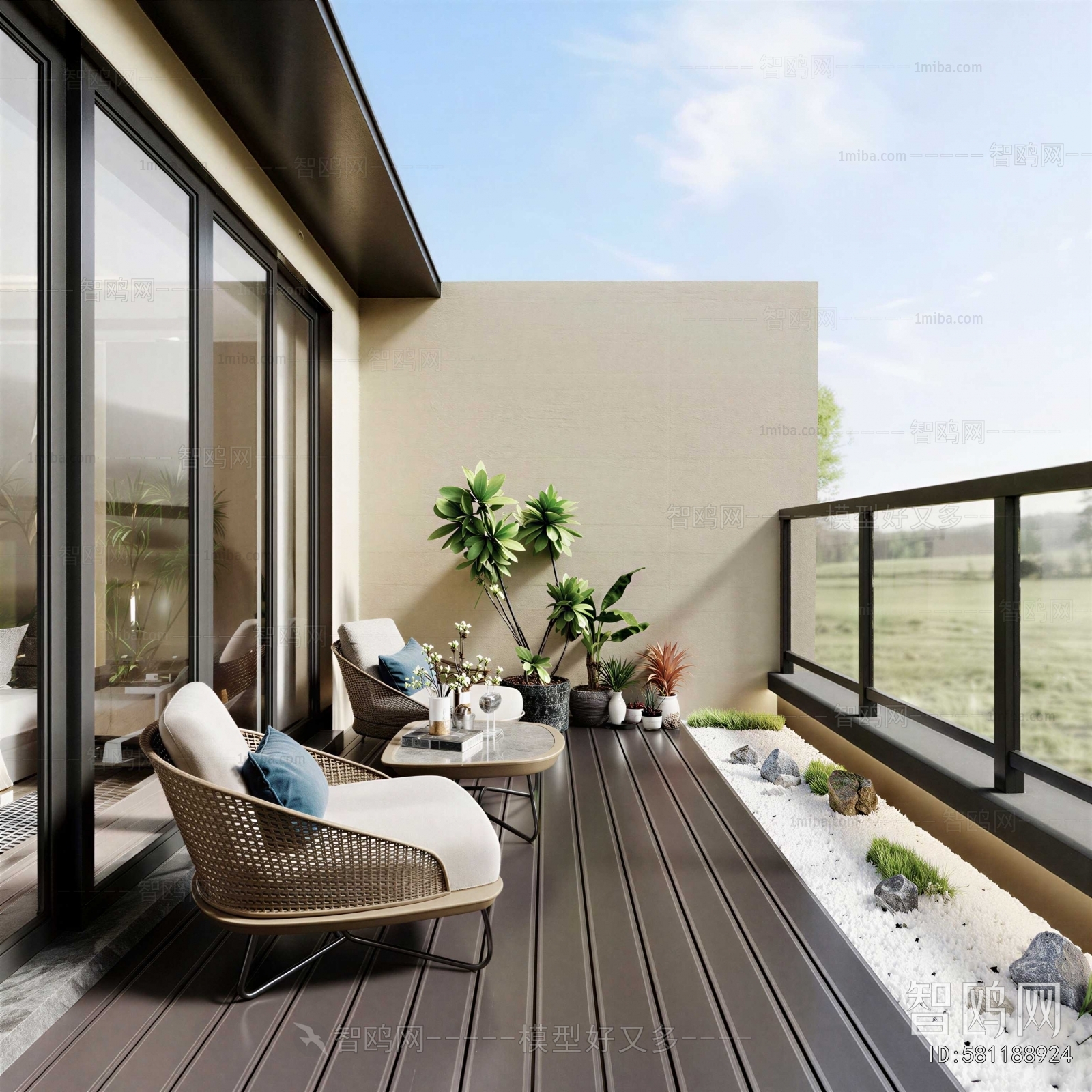 Modern Leisure Balcony