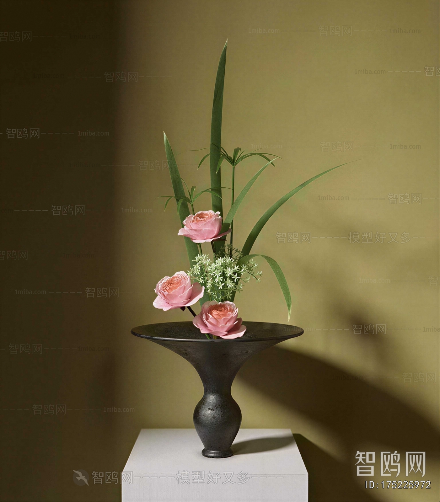 New Chinese Style Flower Arrangement