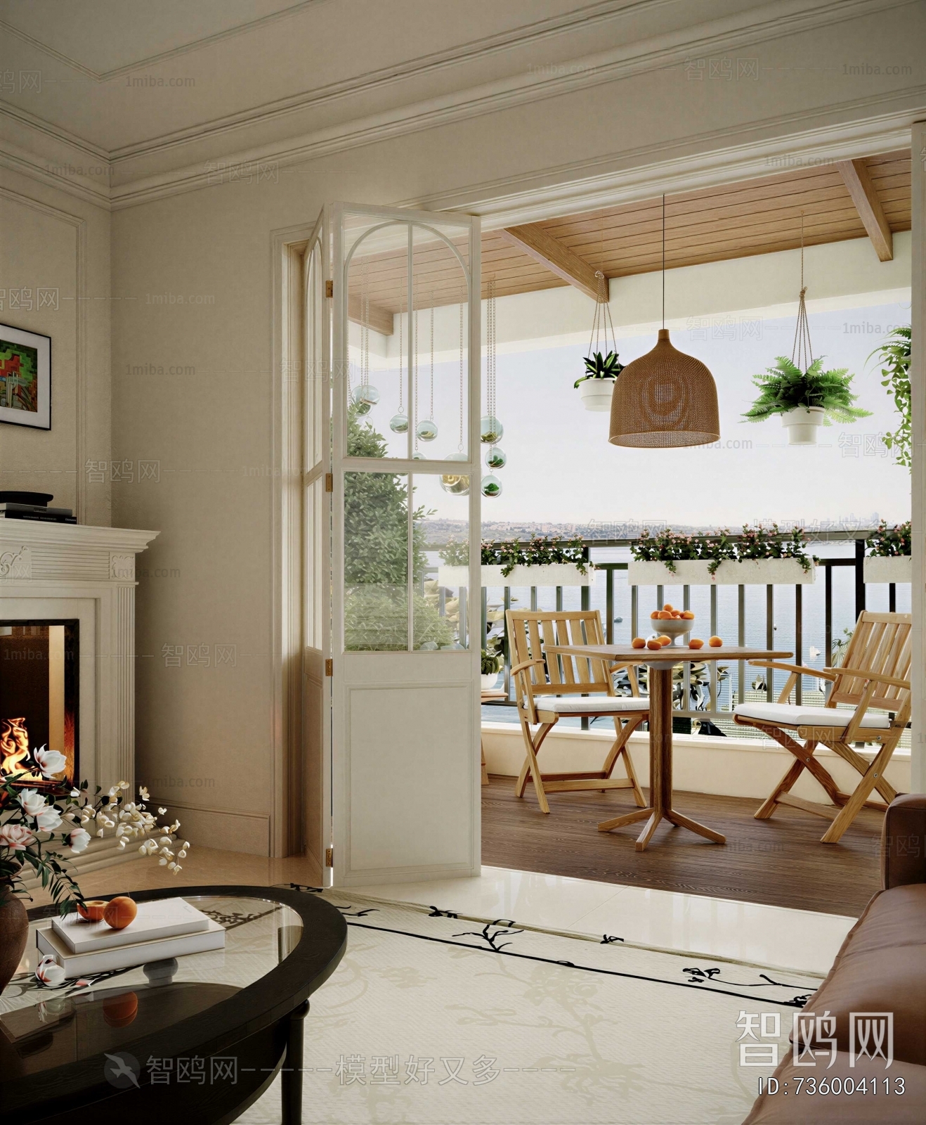 French Style Leisure Balcony