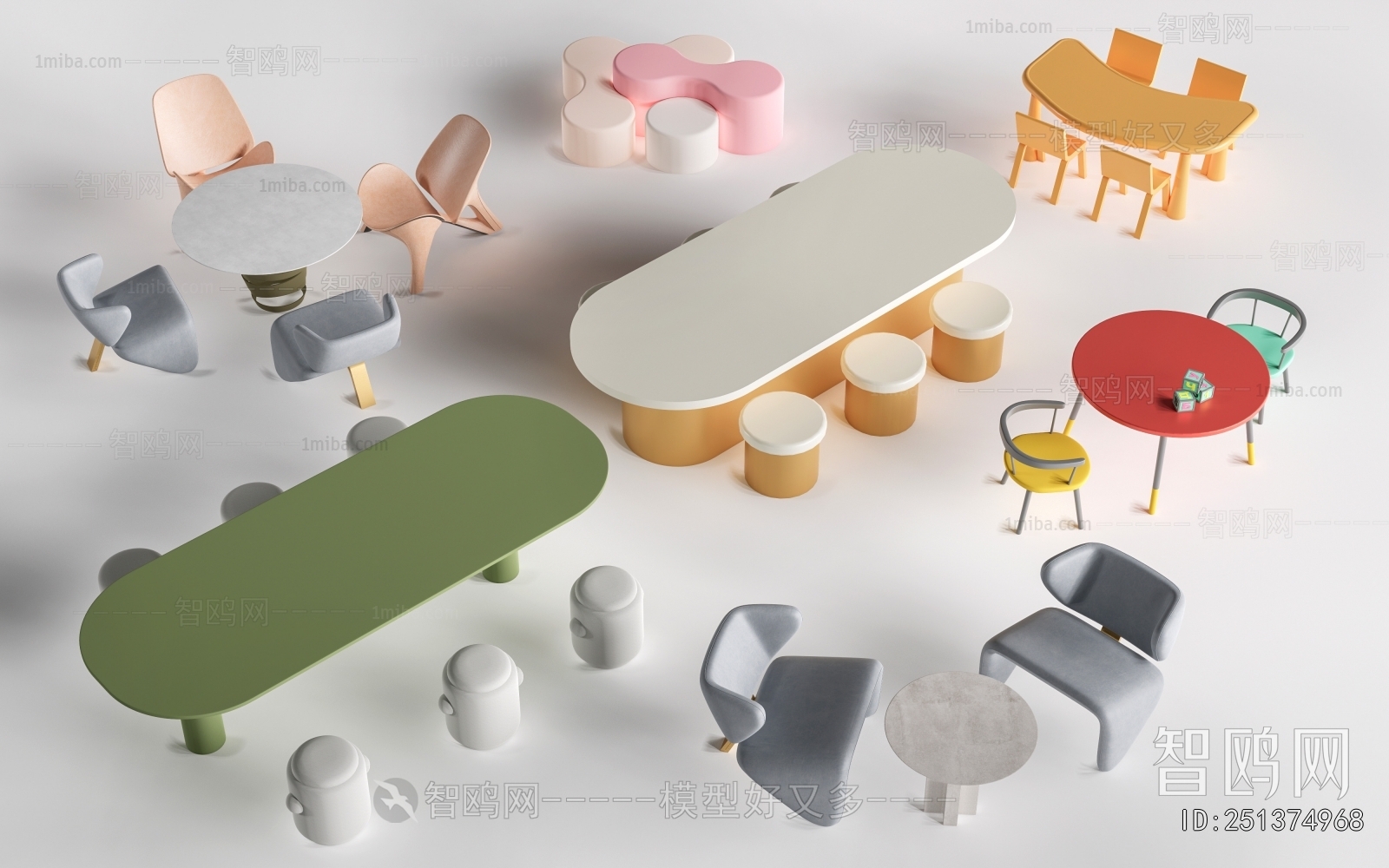 Modern Children's Table/chair