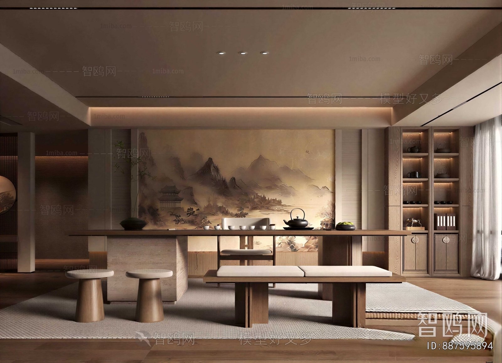 New Chinese Style Tea House