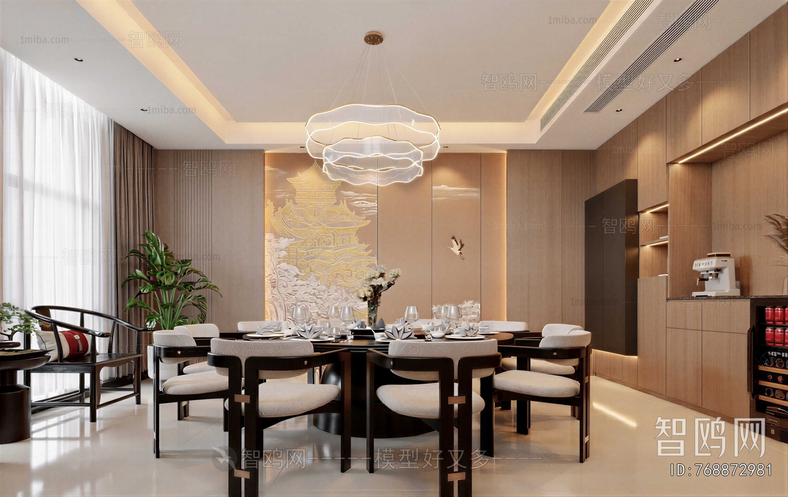 New Chinese Style Restaurant Box