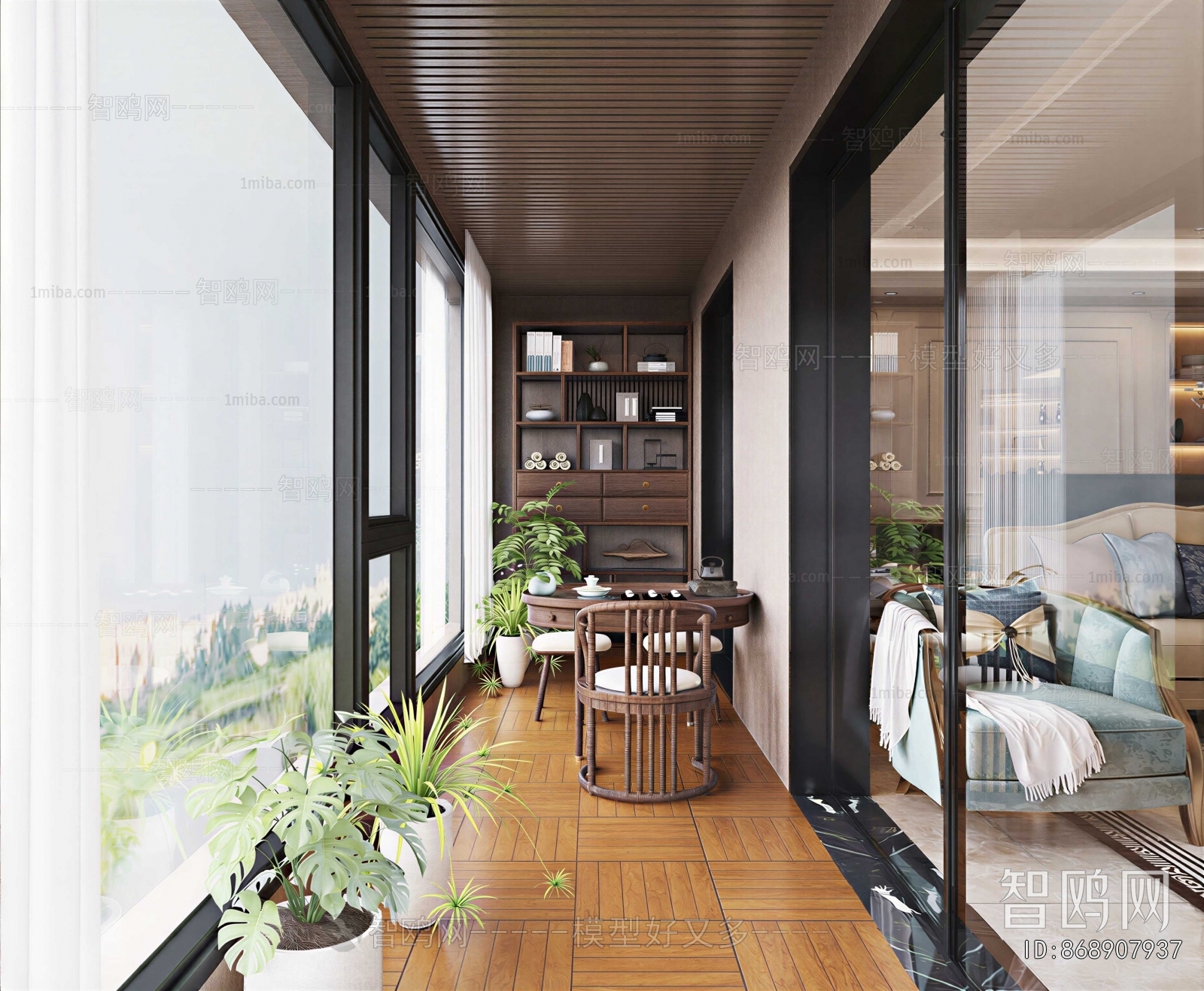 Modern Leisure Balcony