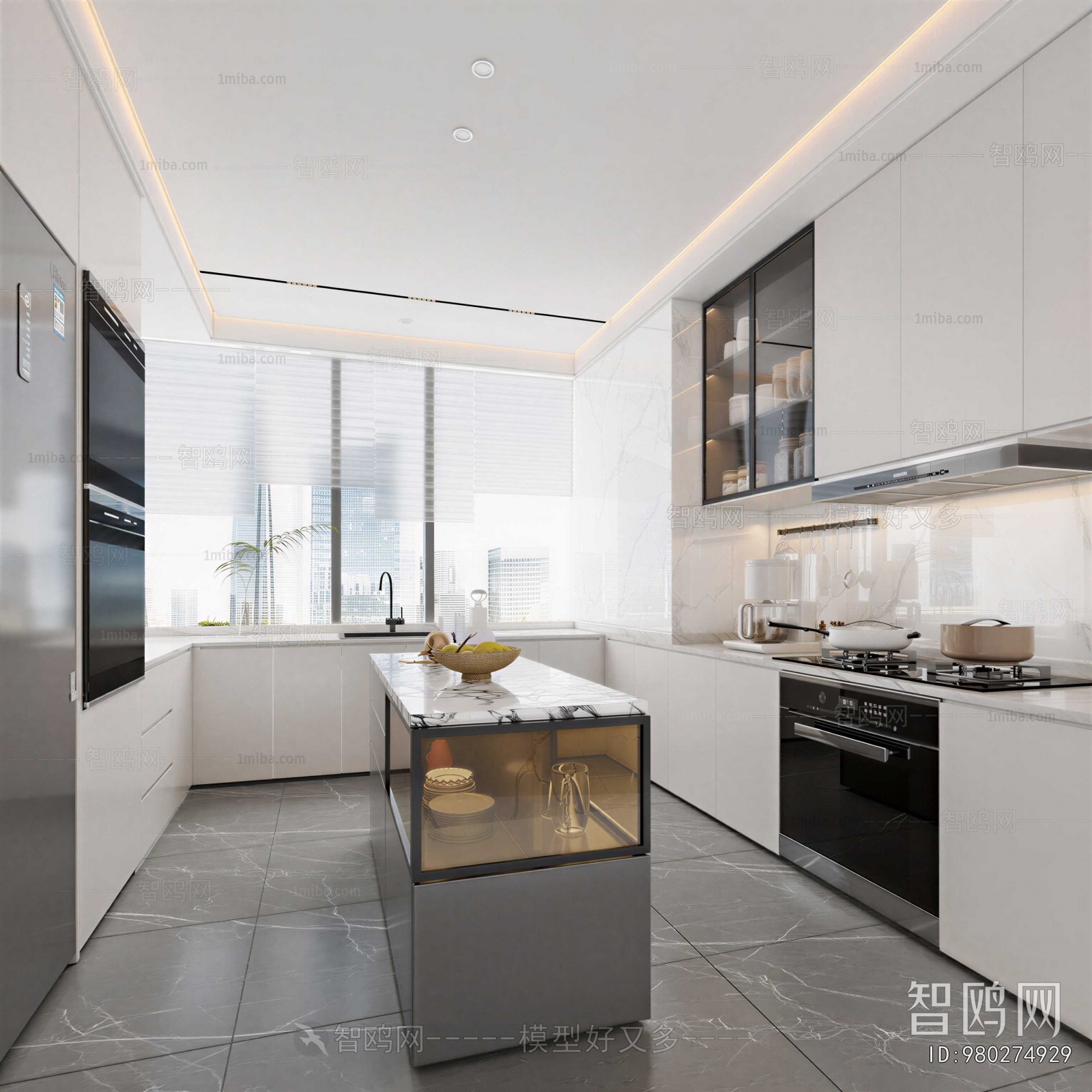 Modern The Kitchen
