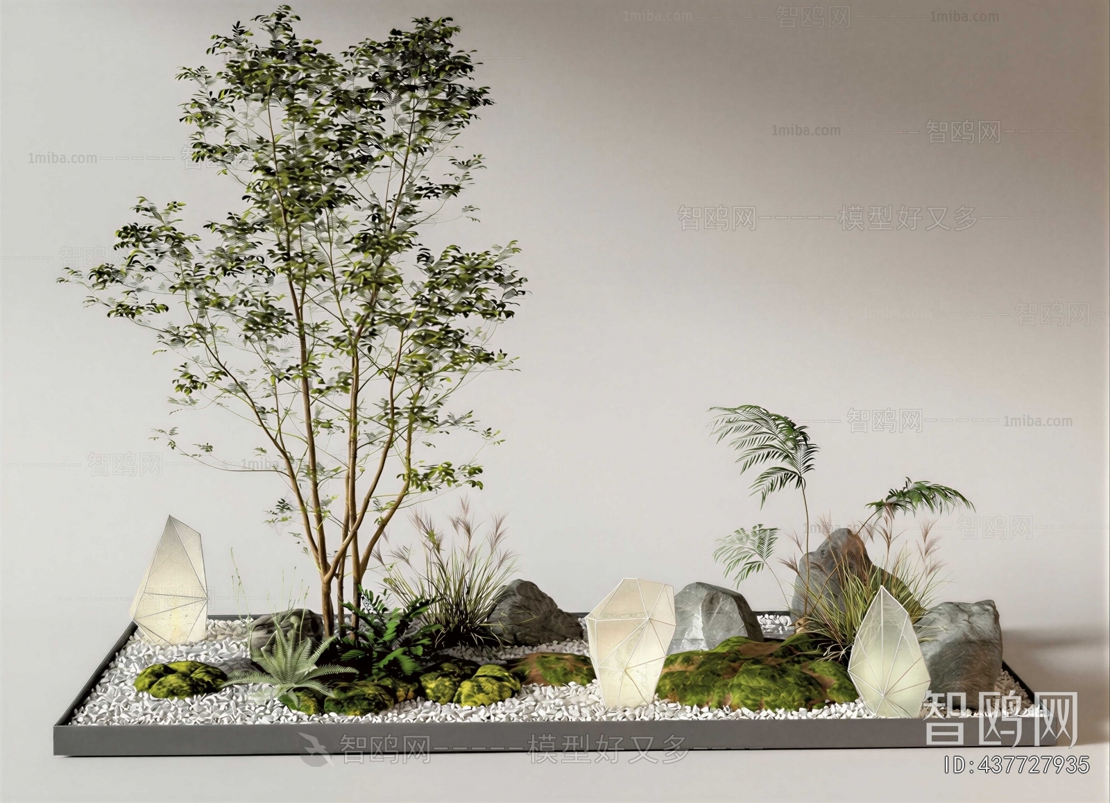 New Chinese Style Plant Landscaping