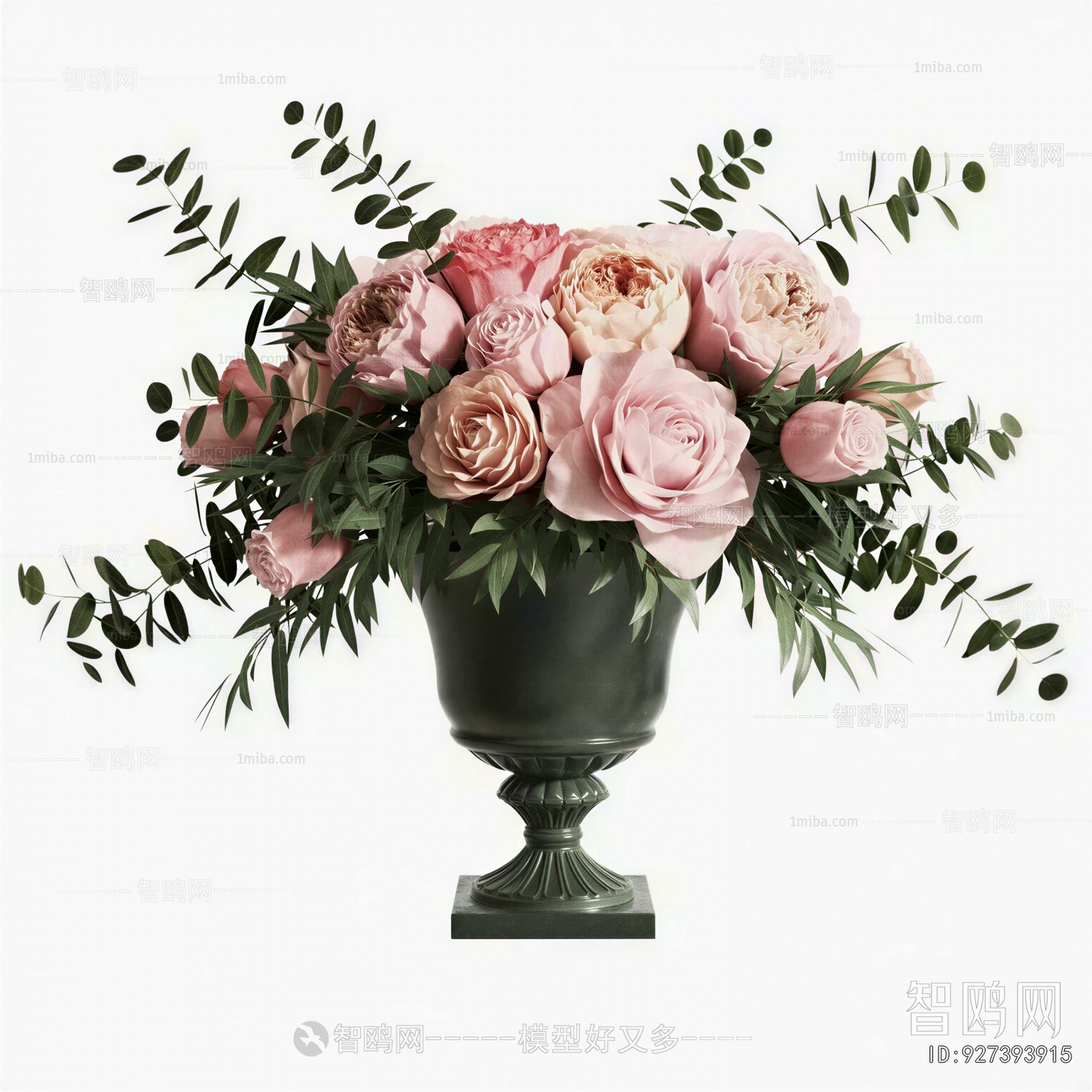 Simple European Style Flower Arrangement