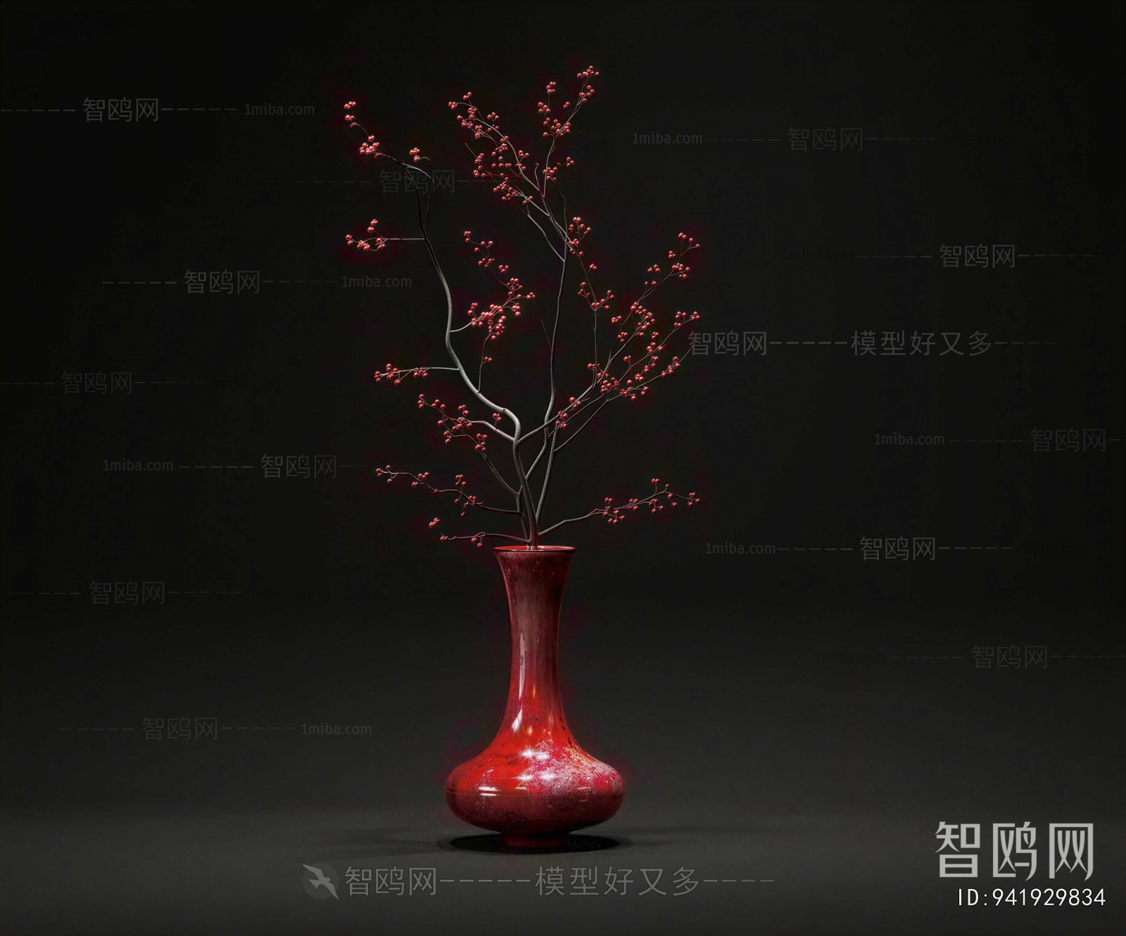 New Chinese Style Flower Arrangement