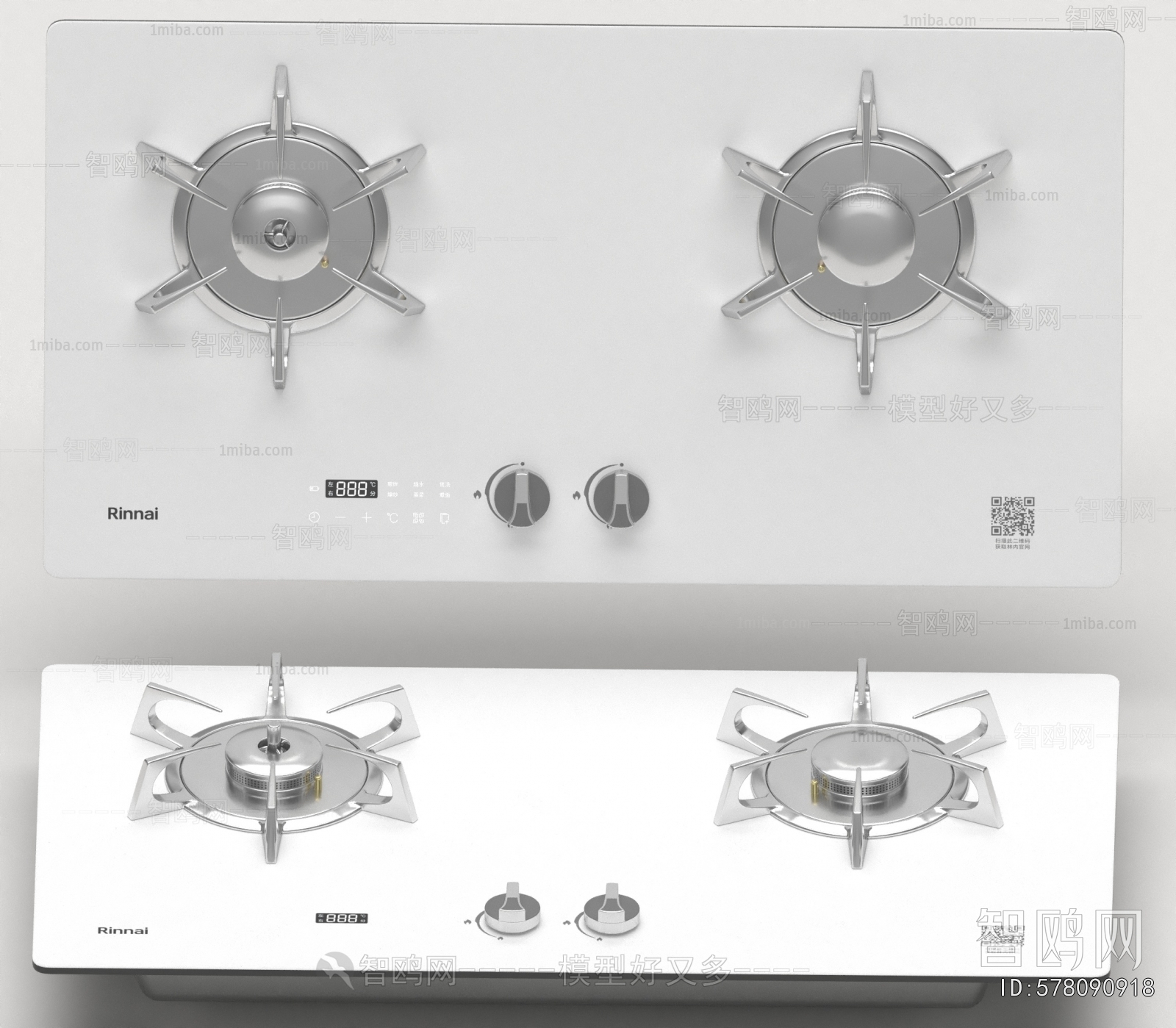 Modern Kitchen Electric Gas Range