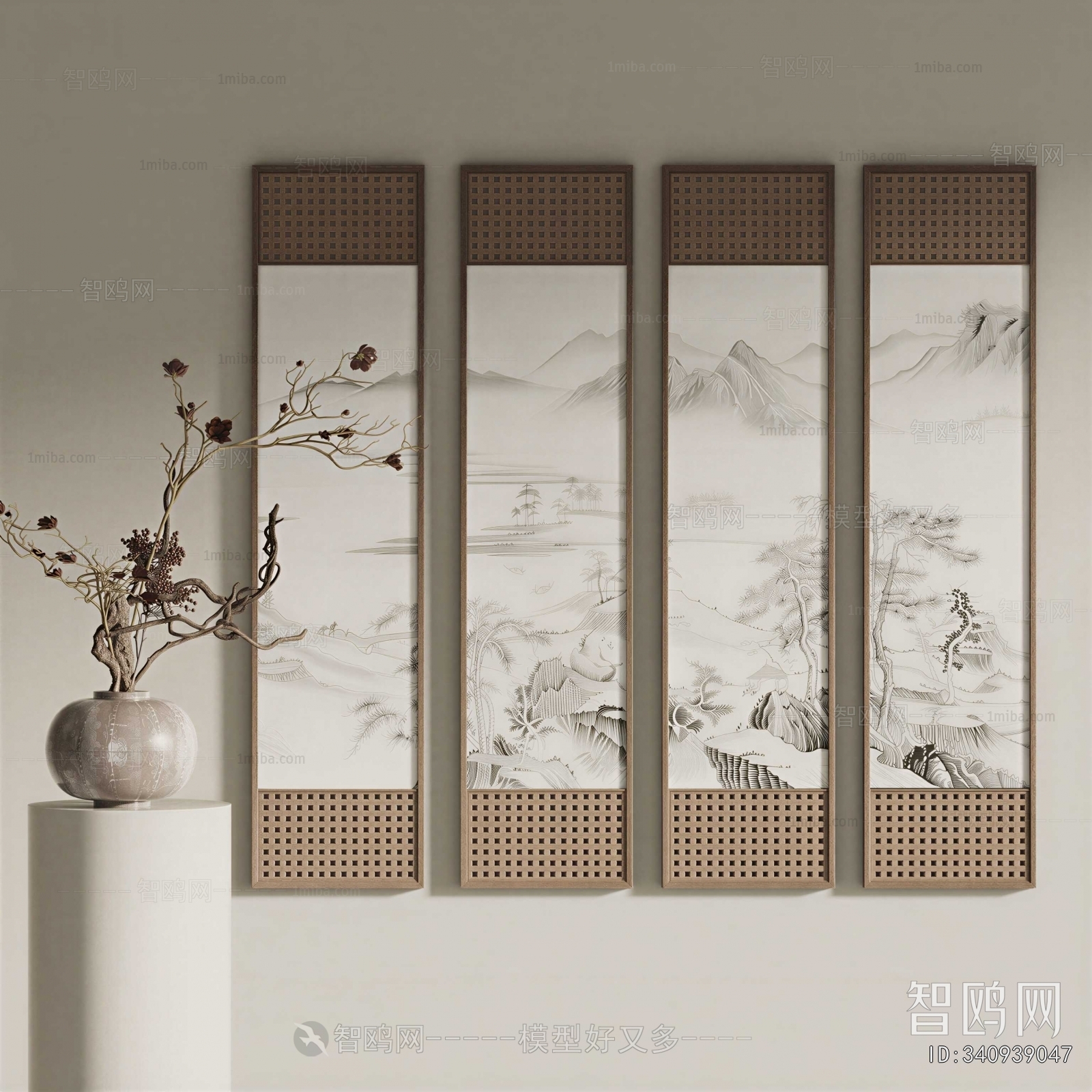 New Chinese Style Painting