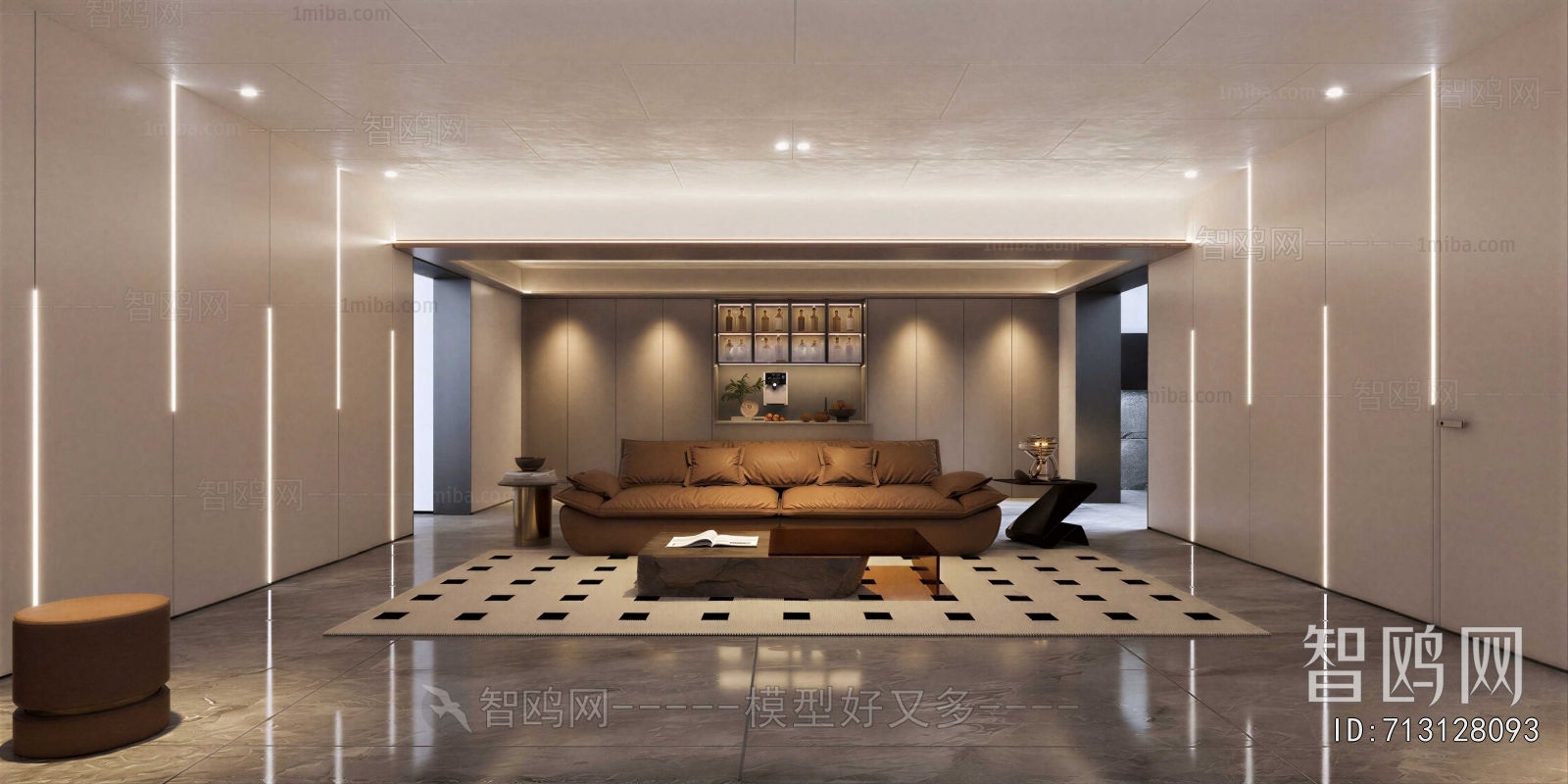 Modern Audiovisual Room