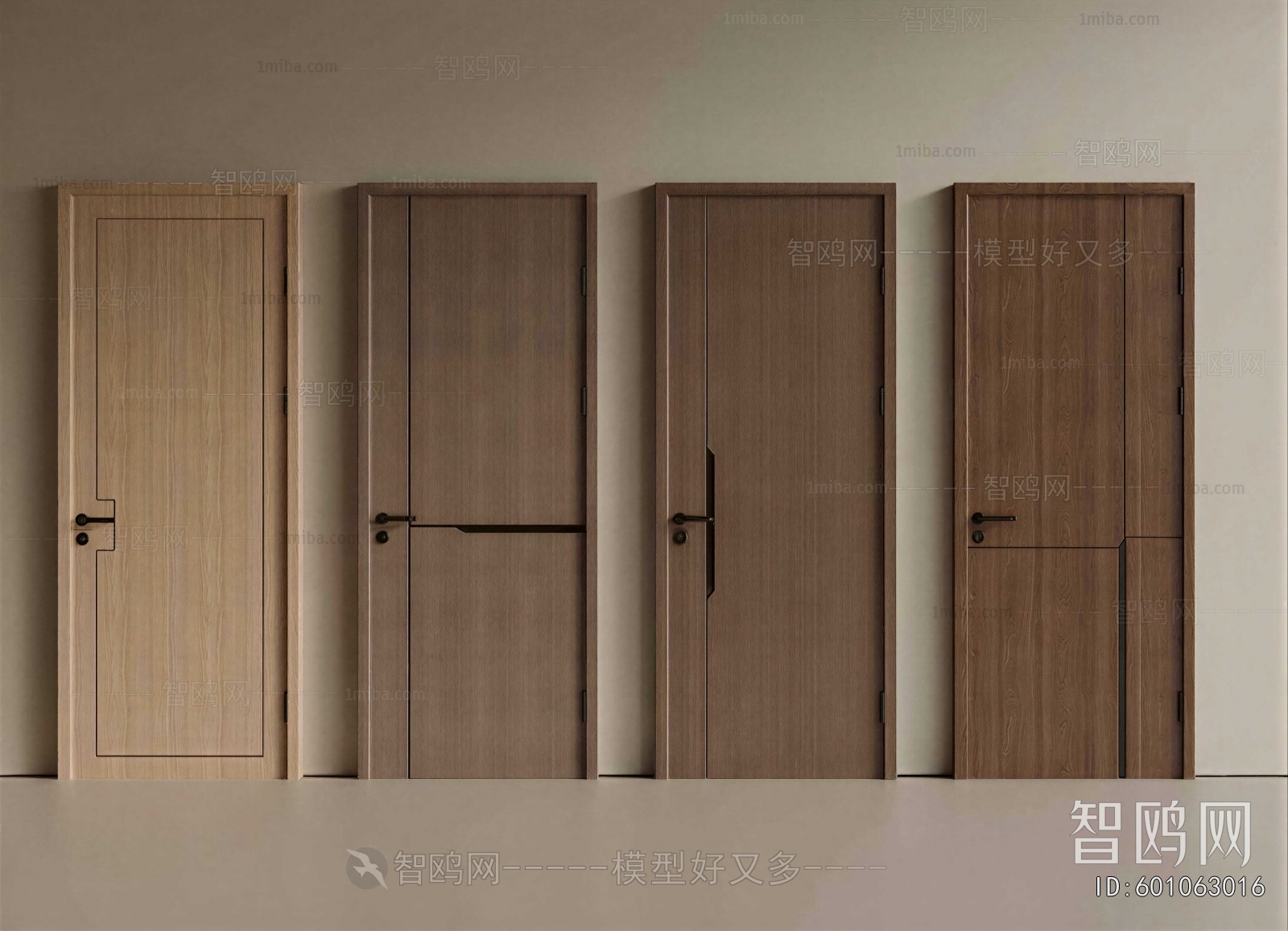 New Chinese Style Single Door