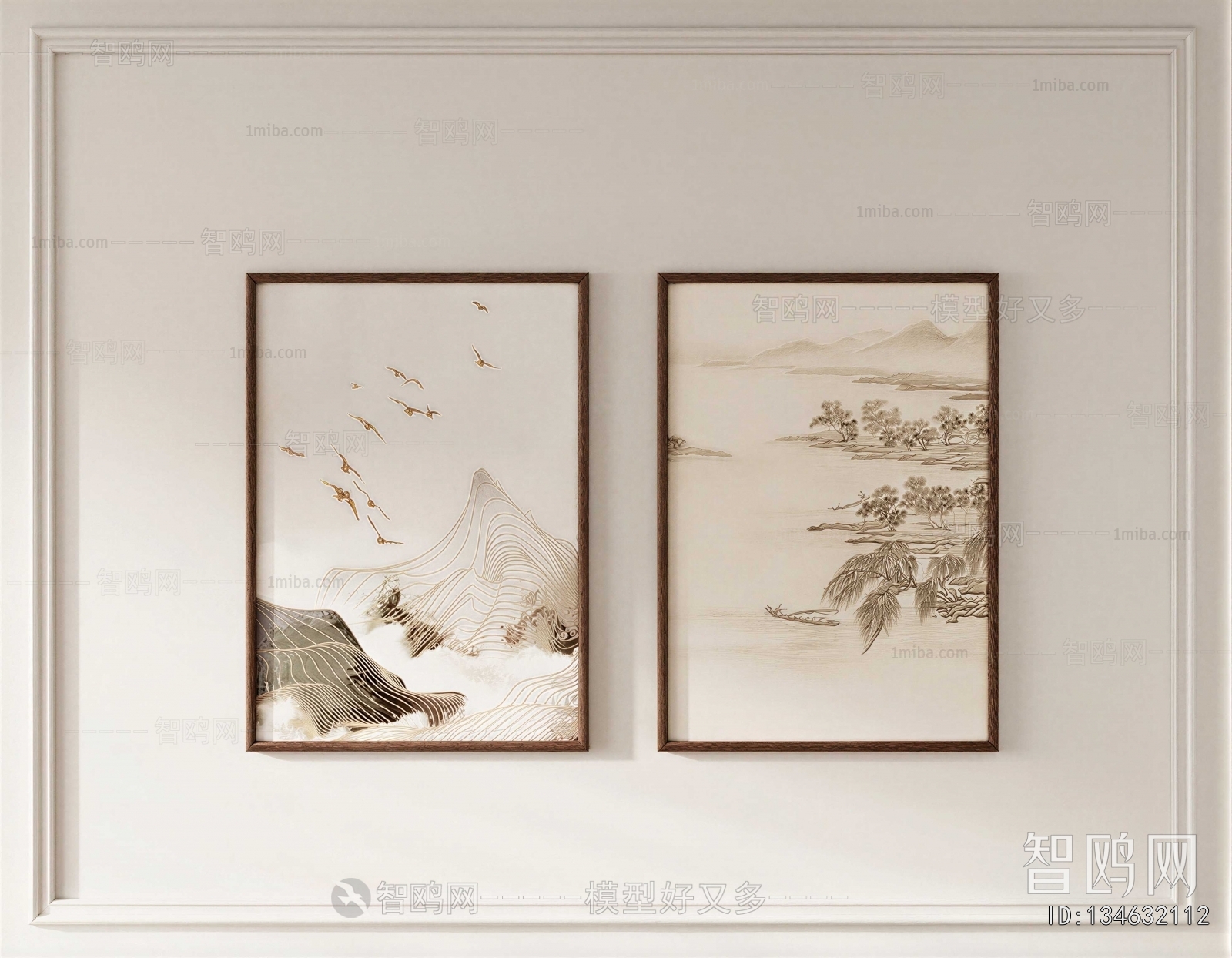 New Chinese Style Painting