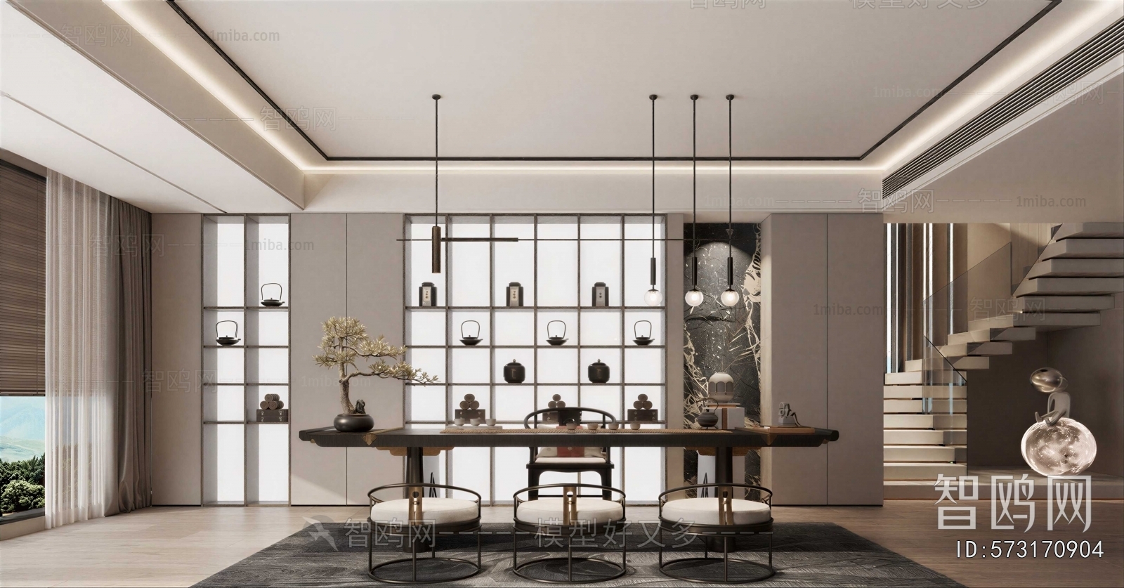 New Chinese Style Tea House