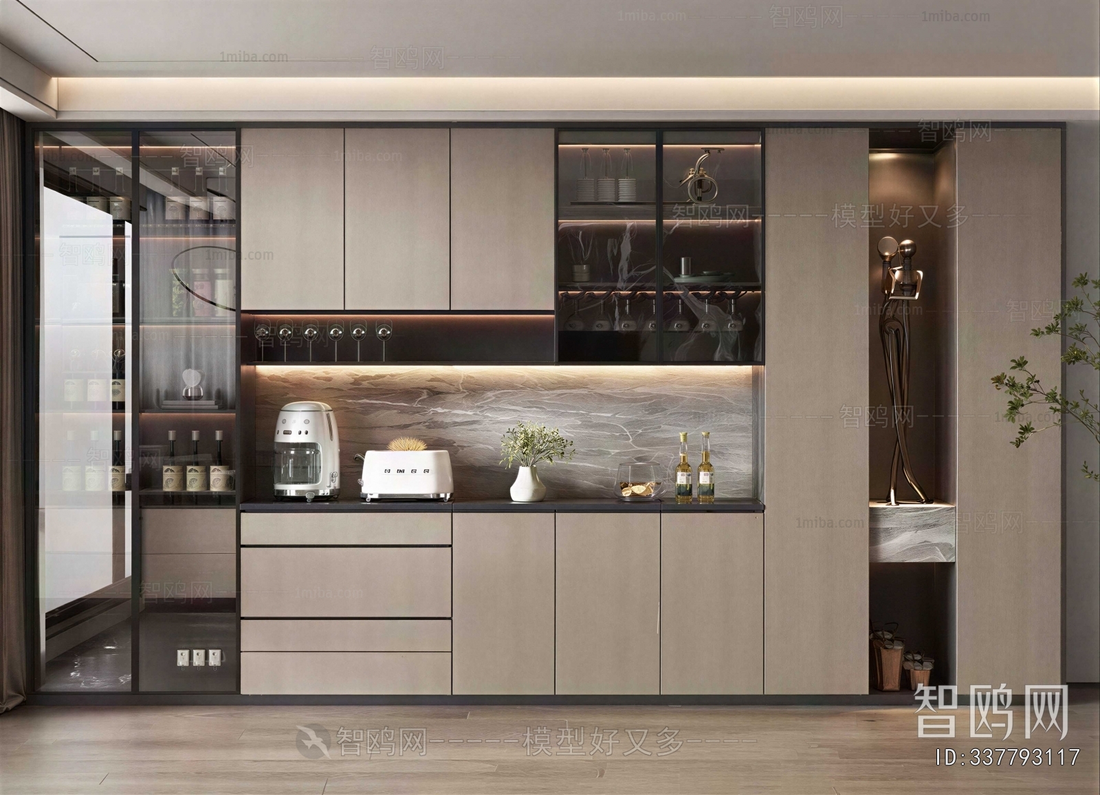 Modern Wine Cabinet
