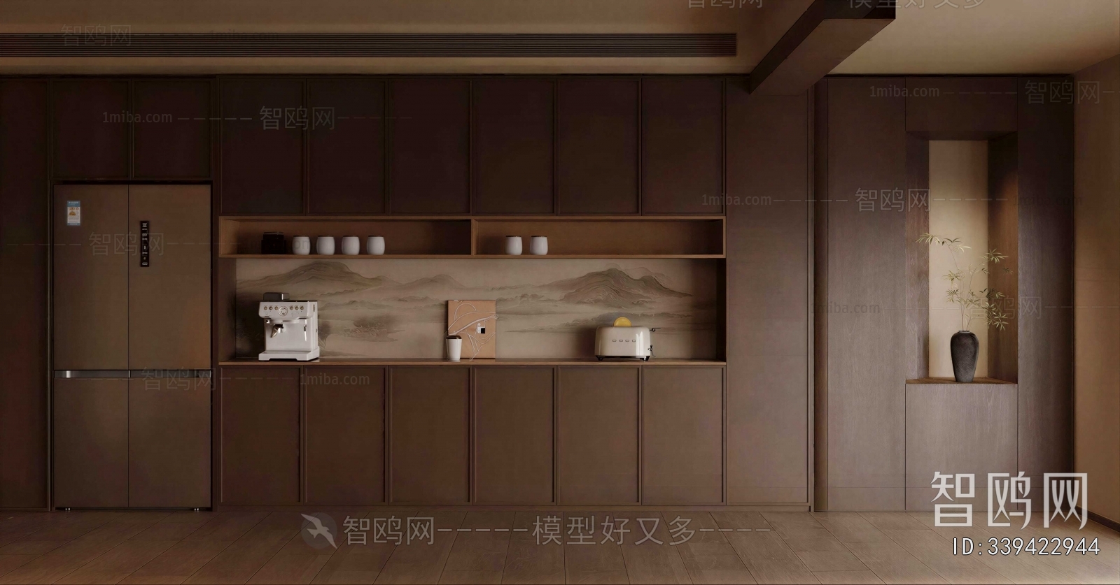 Wabi-sabi Style Sideboard