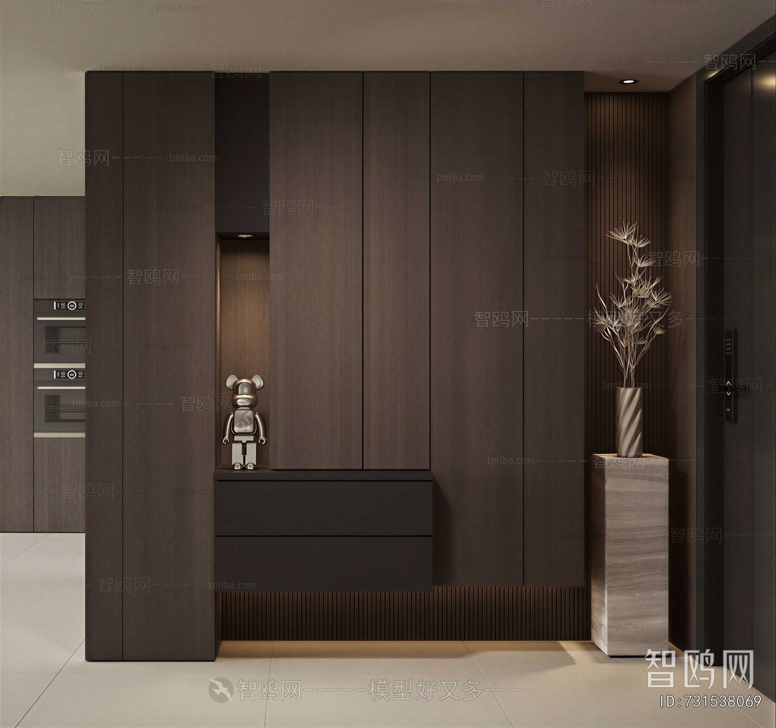 Modern Entrance Cabinet