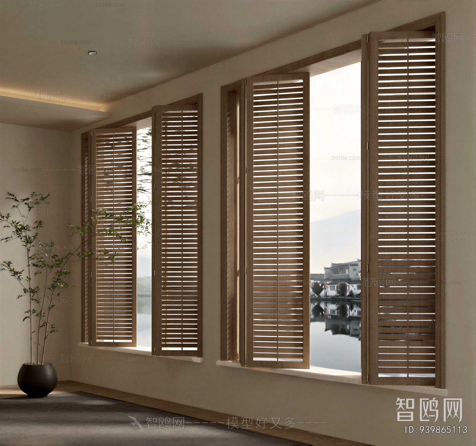 Wabi-sabi Style Window