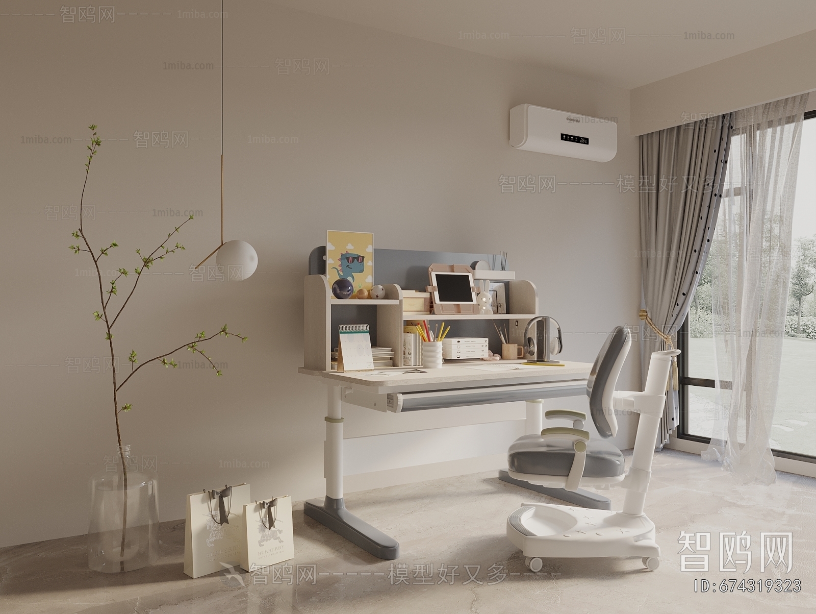 Modern Computer Desk And Chair