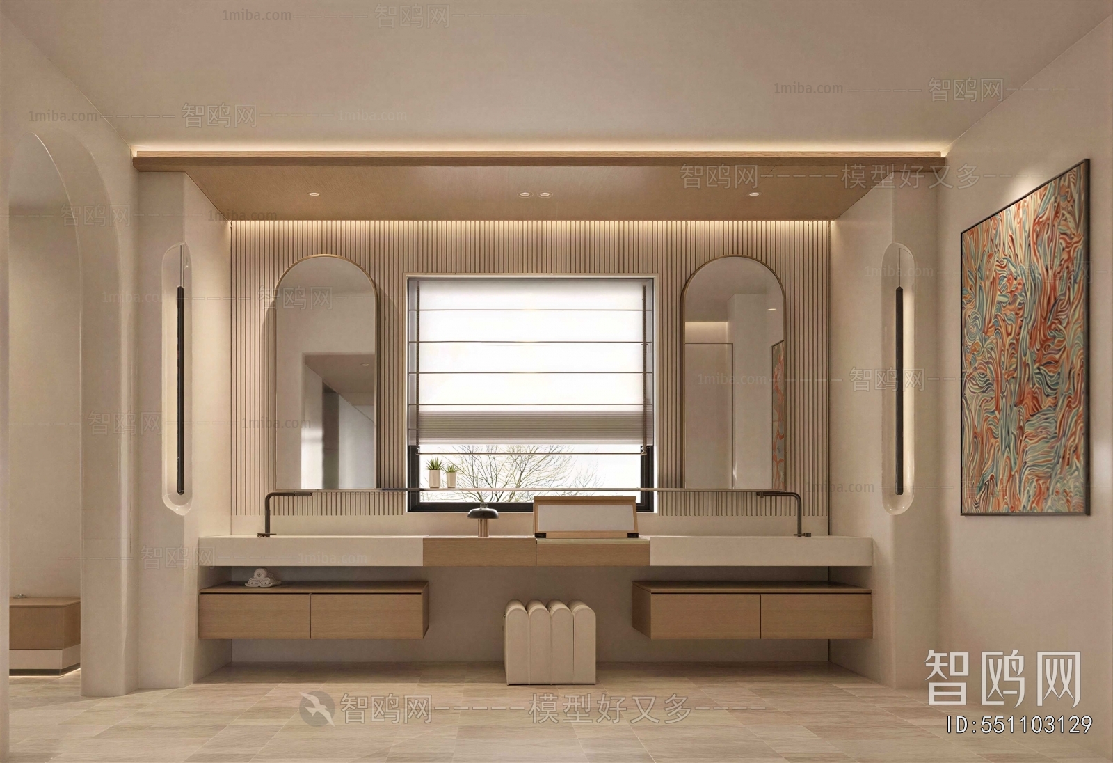 Modern Public Toilet