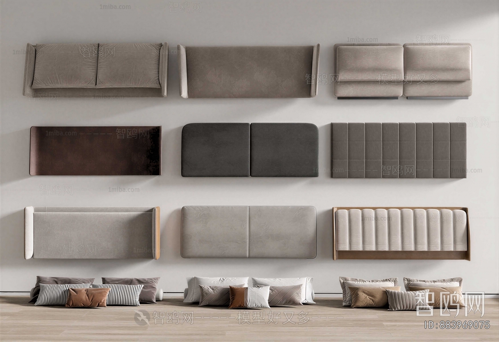 Modern Bedhead Back Rest