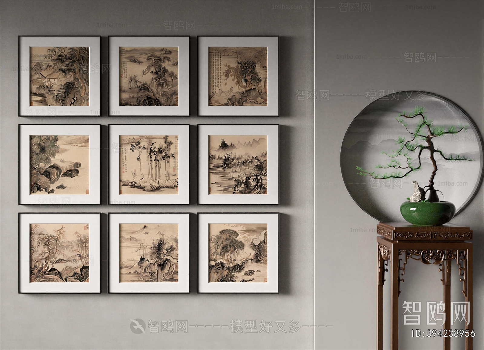 New Chinese Style Painting