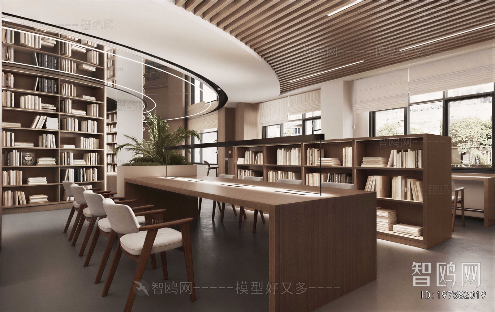 Modern Bookstore Book Bar
