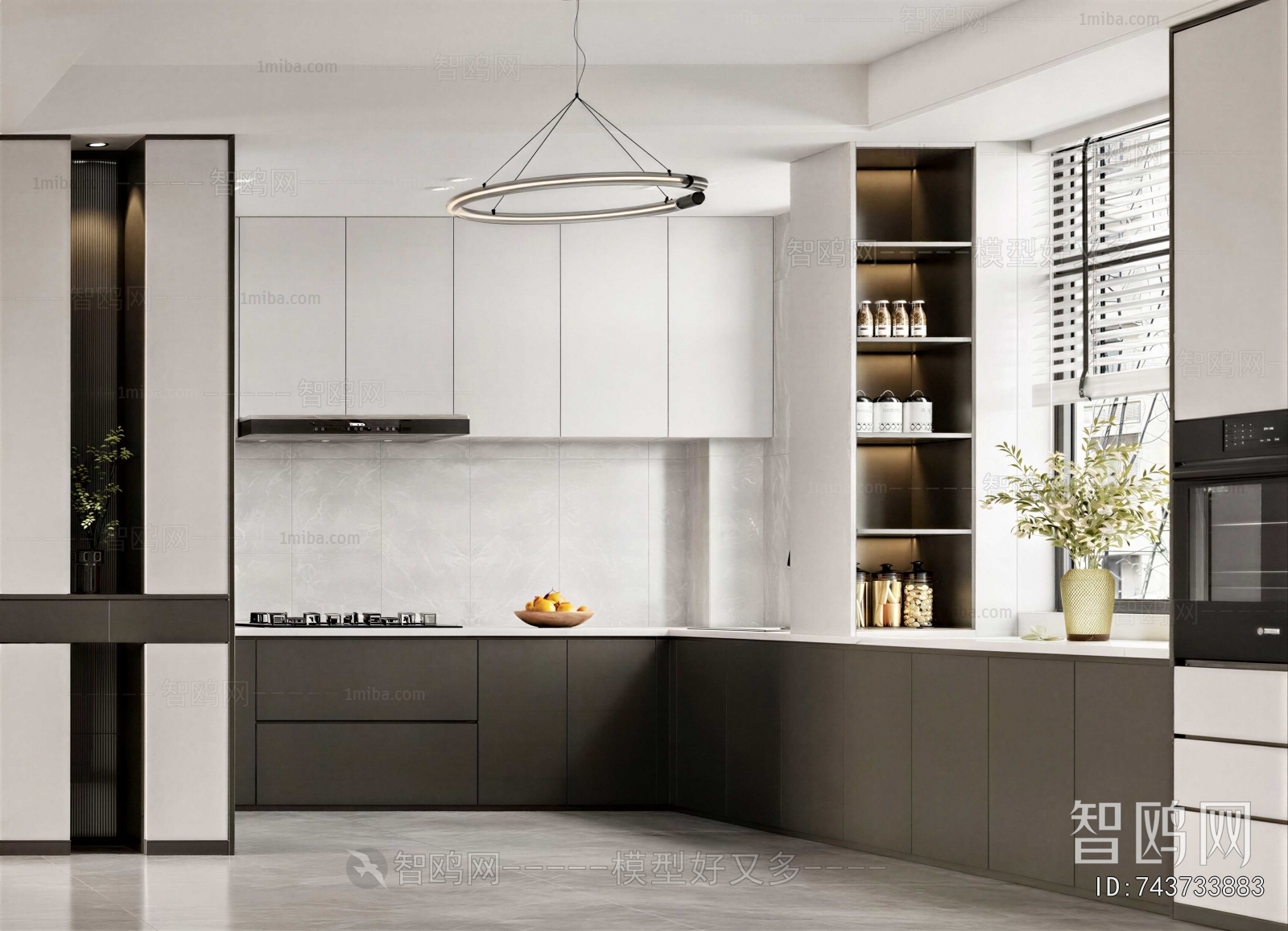 Modern Open Kitchen