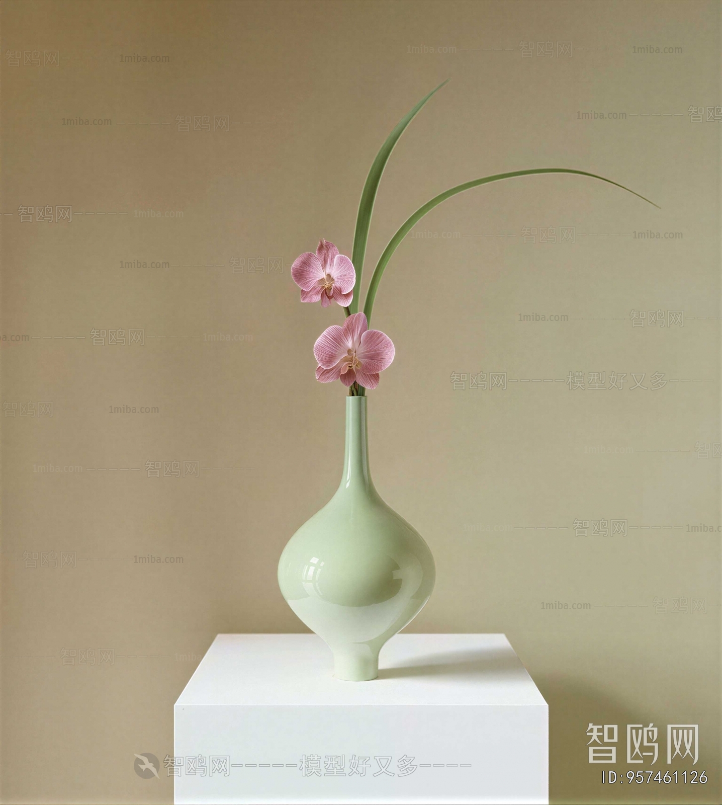 New Chinese Style Flower Arrangement