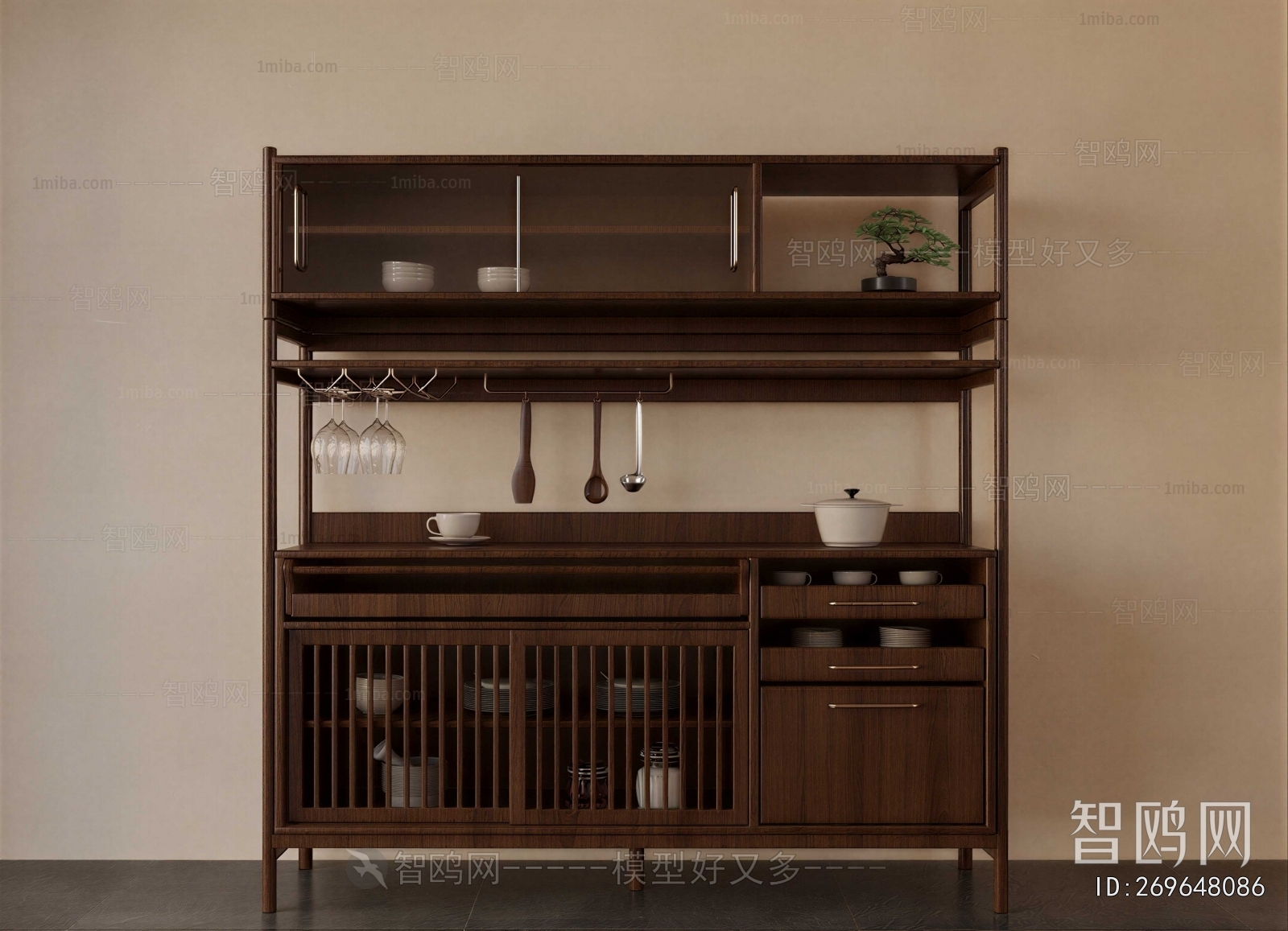 New Chinese Style Sideboard