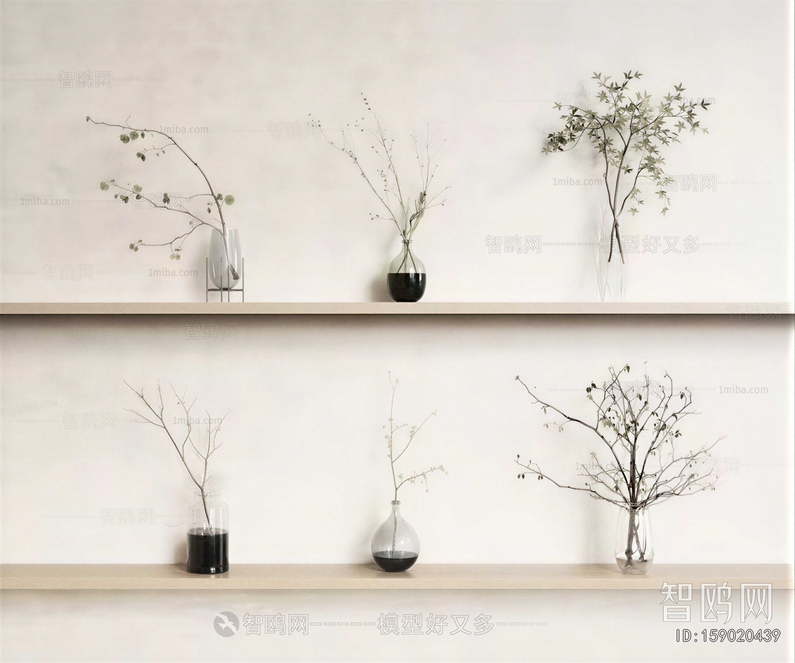 Modern Aquatic Green Plant