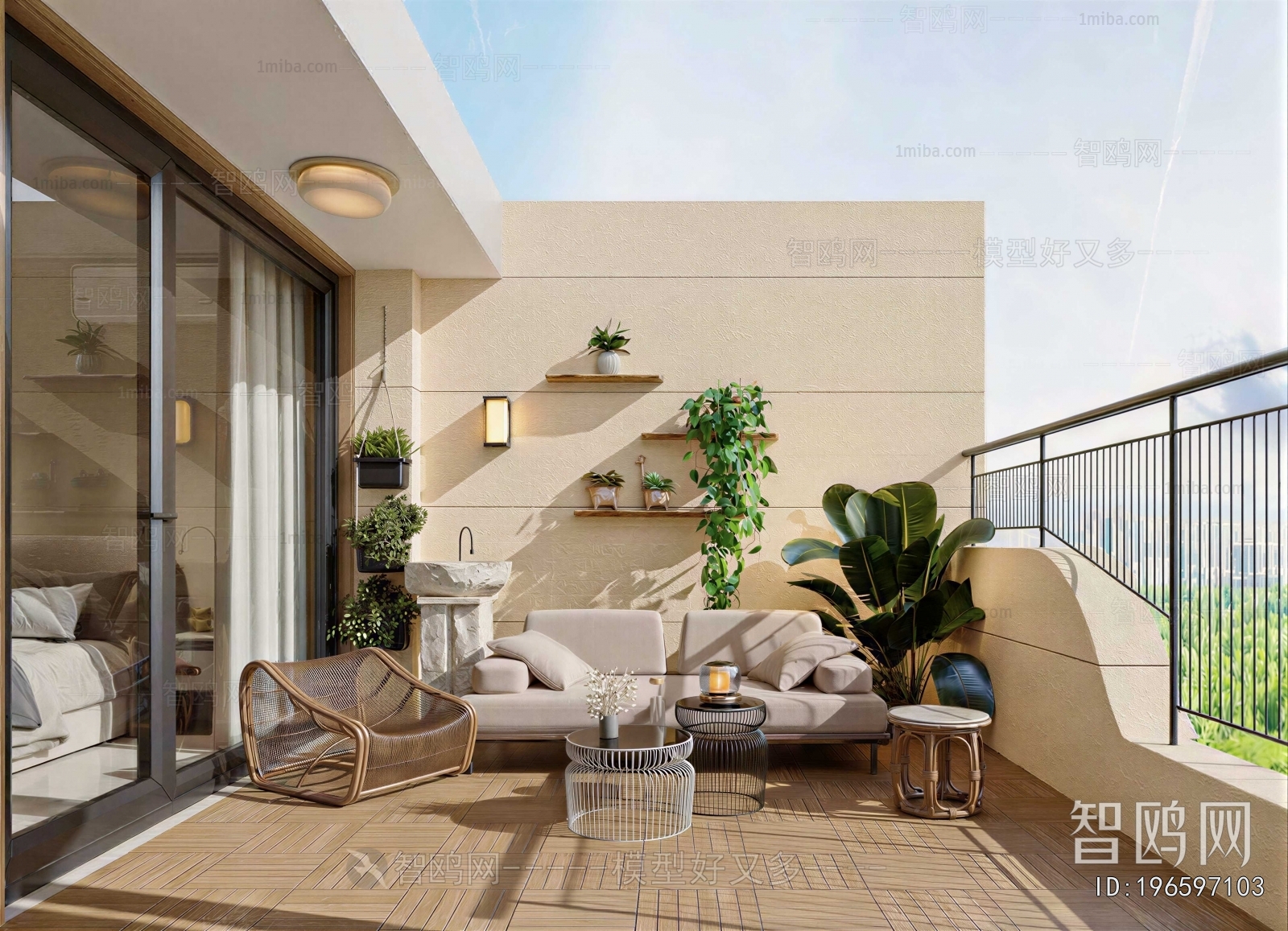 Modern Leisure Balcony