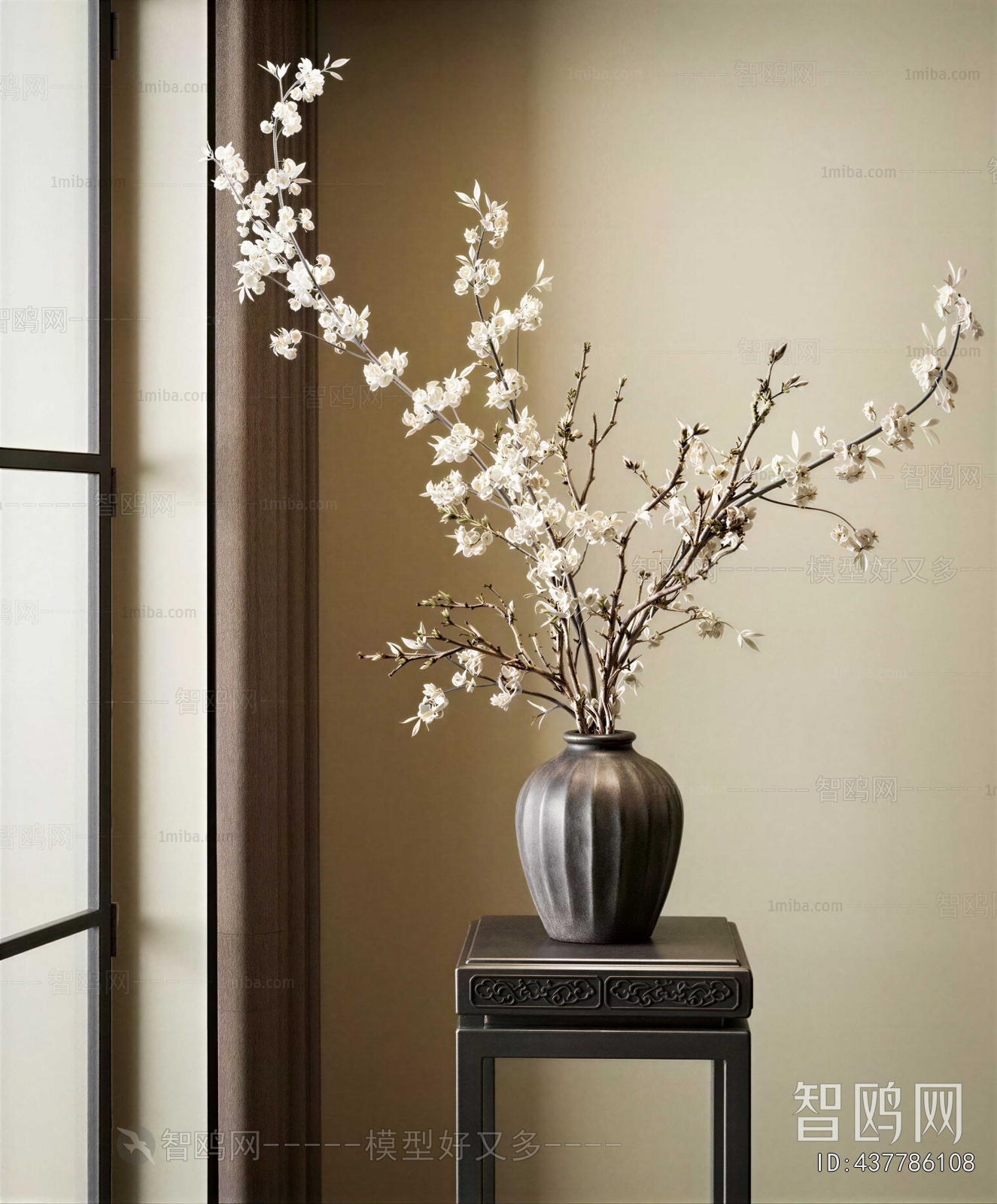 New Chinese Style Flower Arrangement