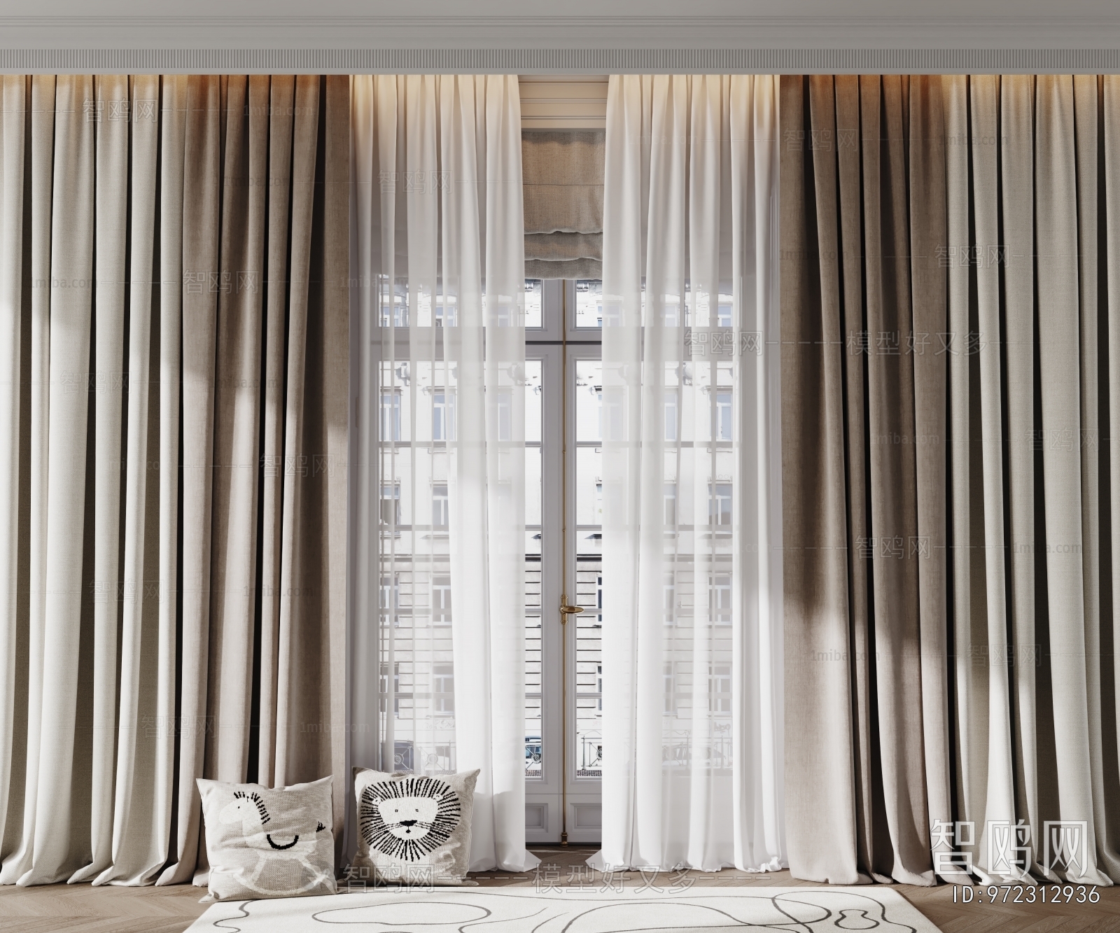 Modern The Curtain