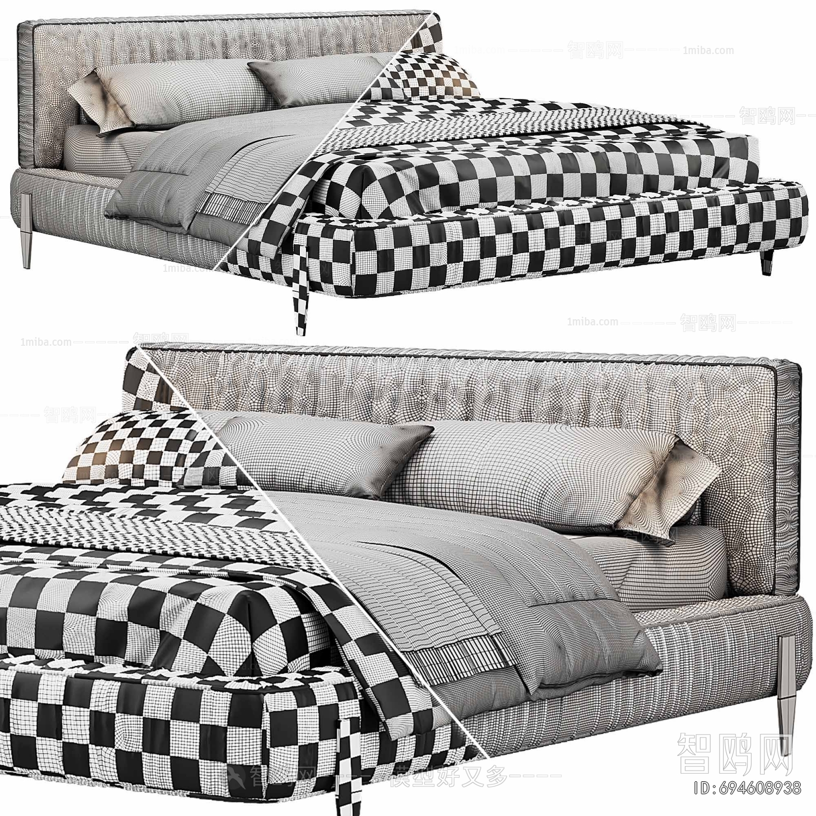 Modern Double Bed