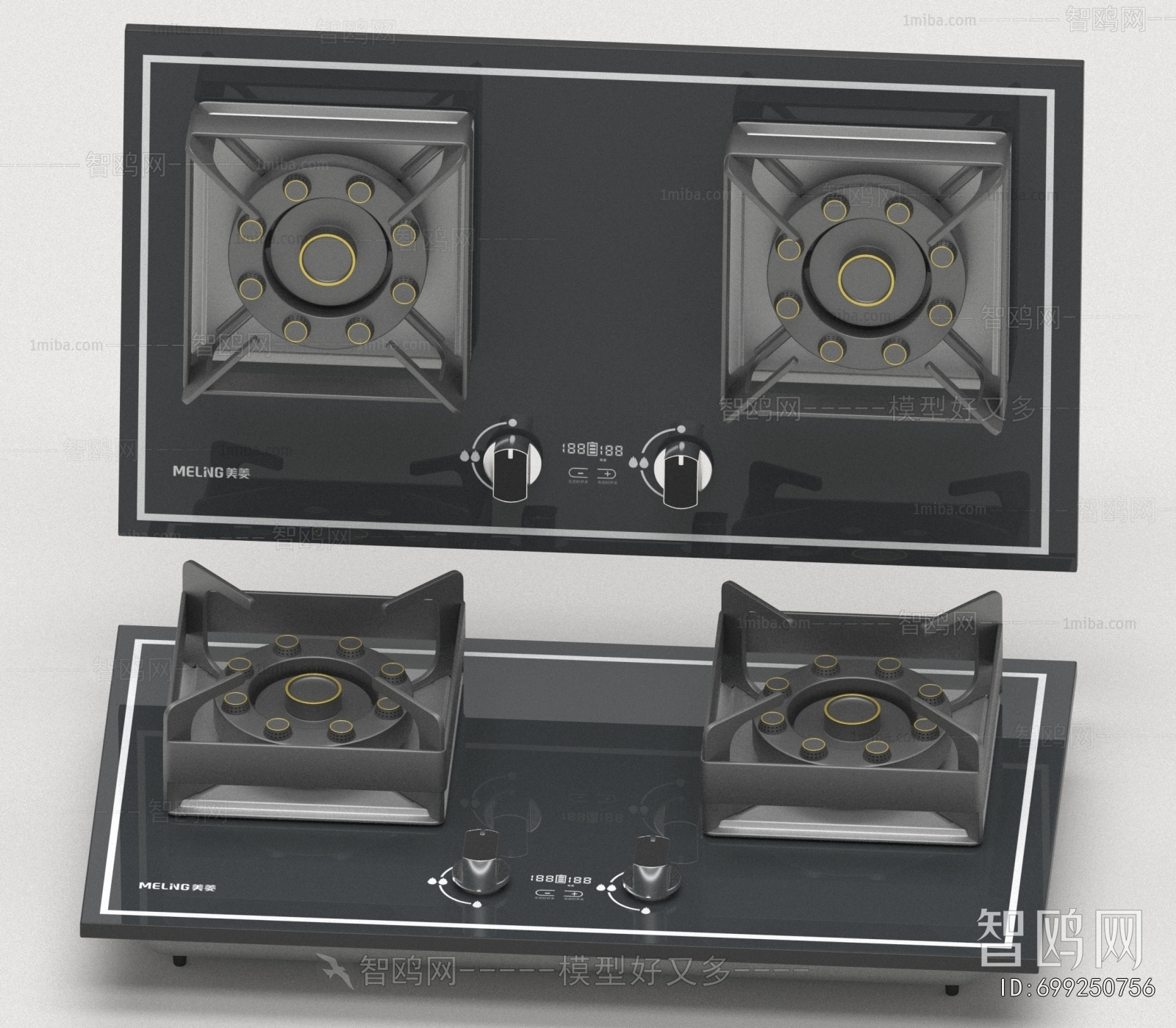 Modern Kitchen Electric Gas Range